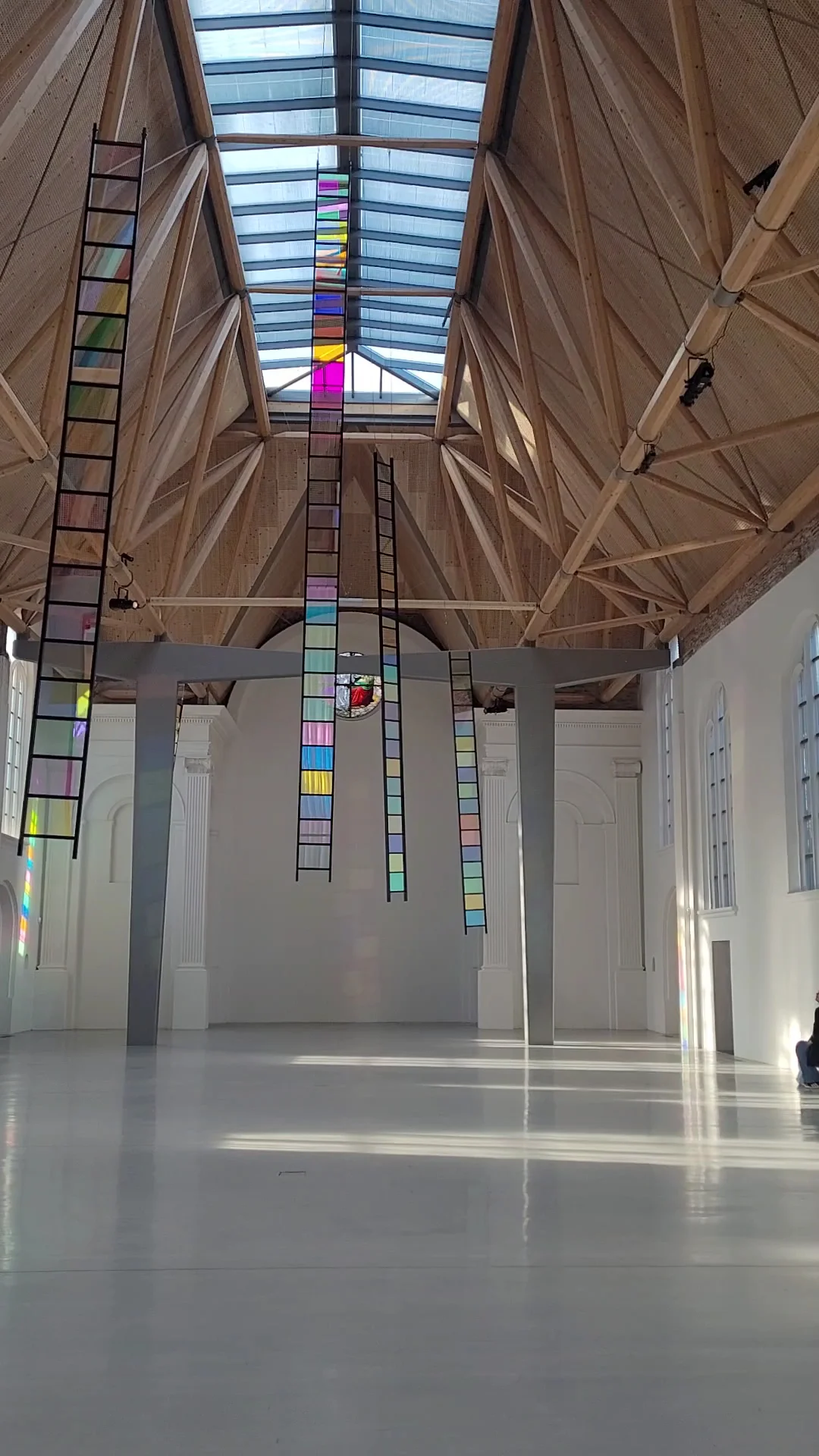 Family areas at Elleboogkerk Amersfoort — family travel photo