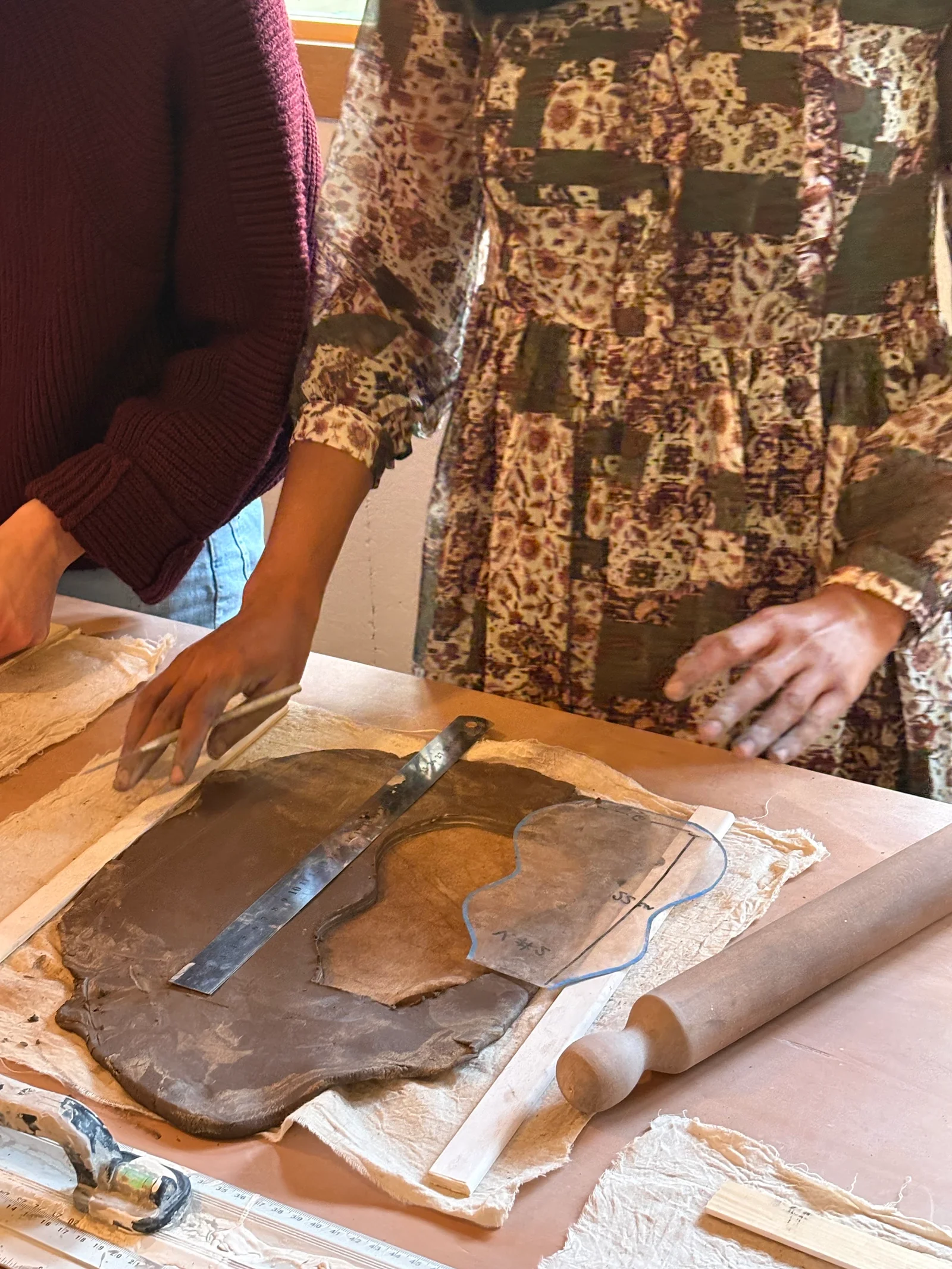 Family areas at Fragmentaria ceramics Amersfoort — family travel photo