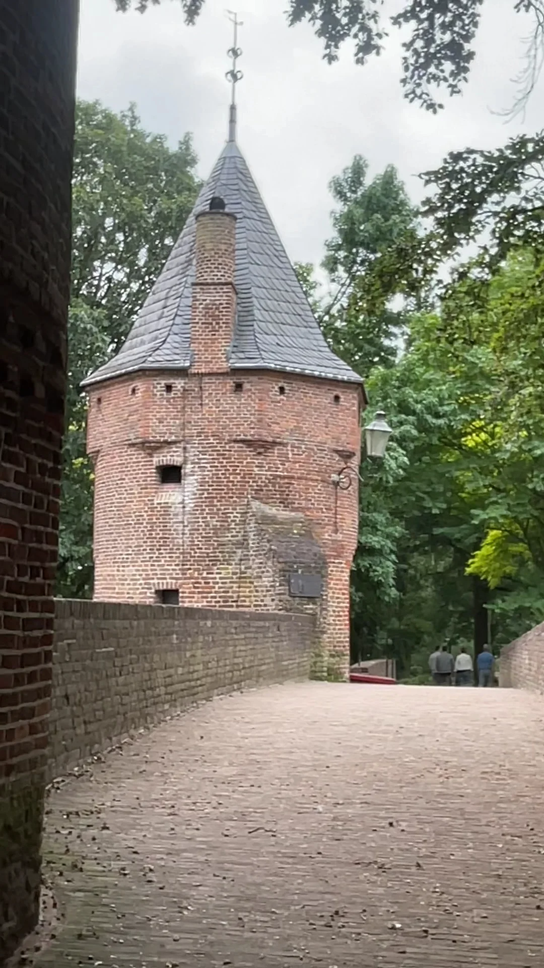 Kids activities at Monnikendam Gate Amersfoort — family travel photo