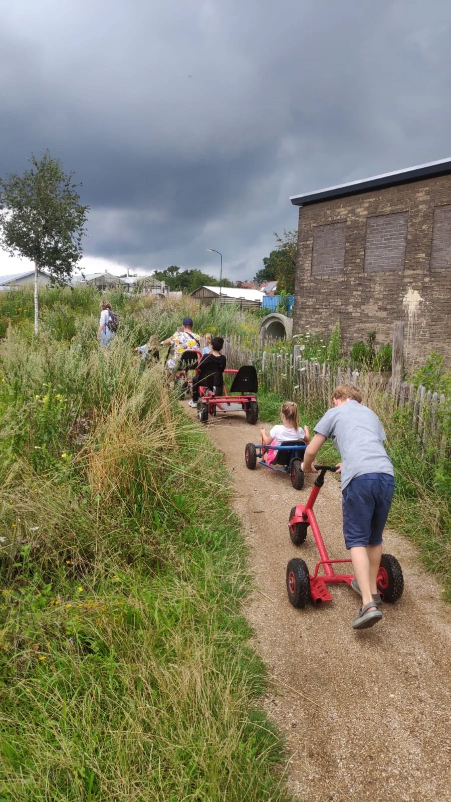 Outdoor views at Verkeerstuin Amersfoort Amersfoort — family travel photo