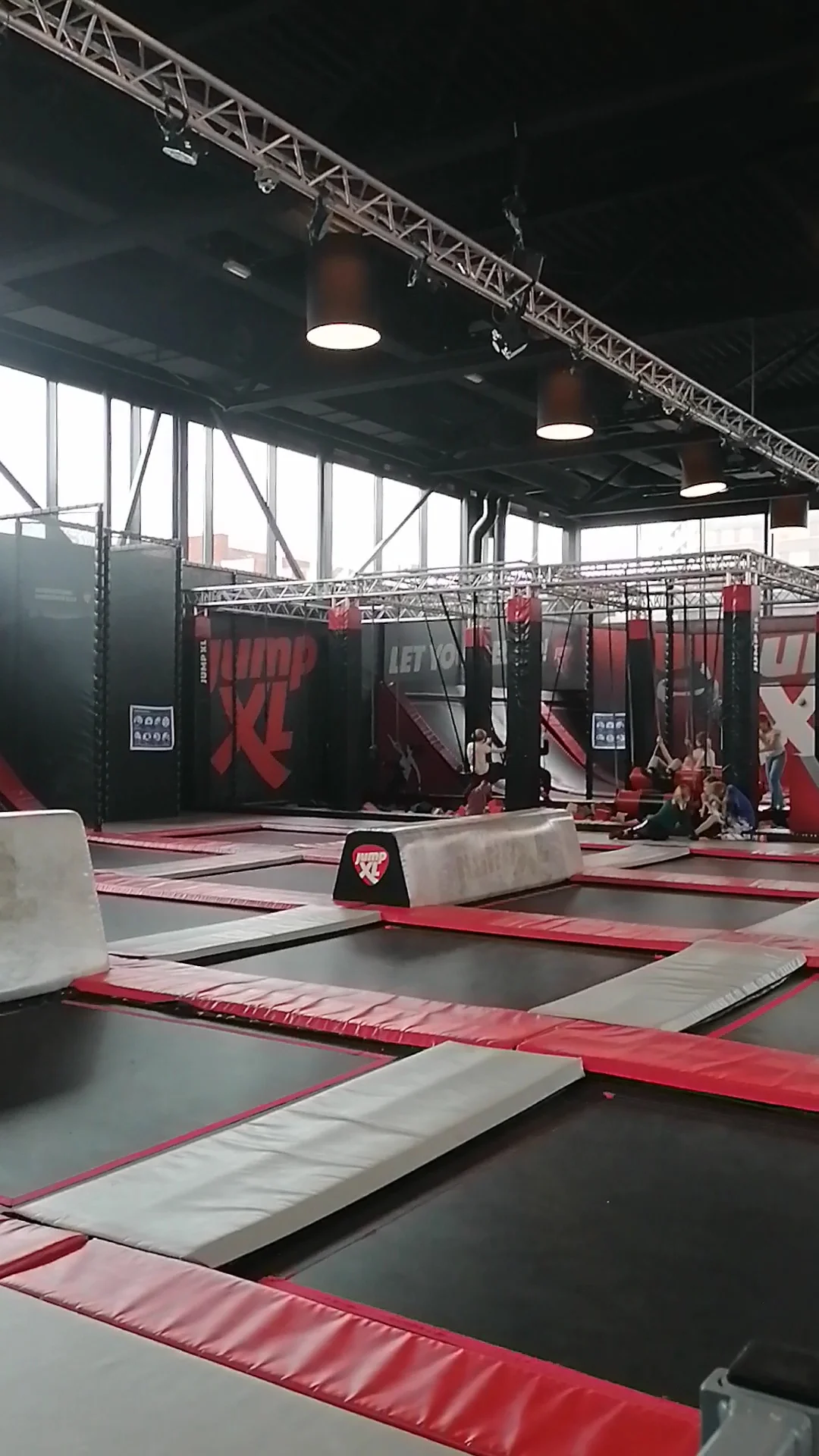 Family areas at You Jump Amersfoort (voorheen Jump XL) | Trampolinepark Amersfoort — family travel photo