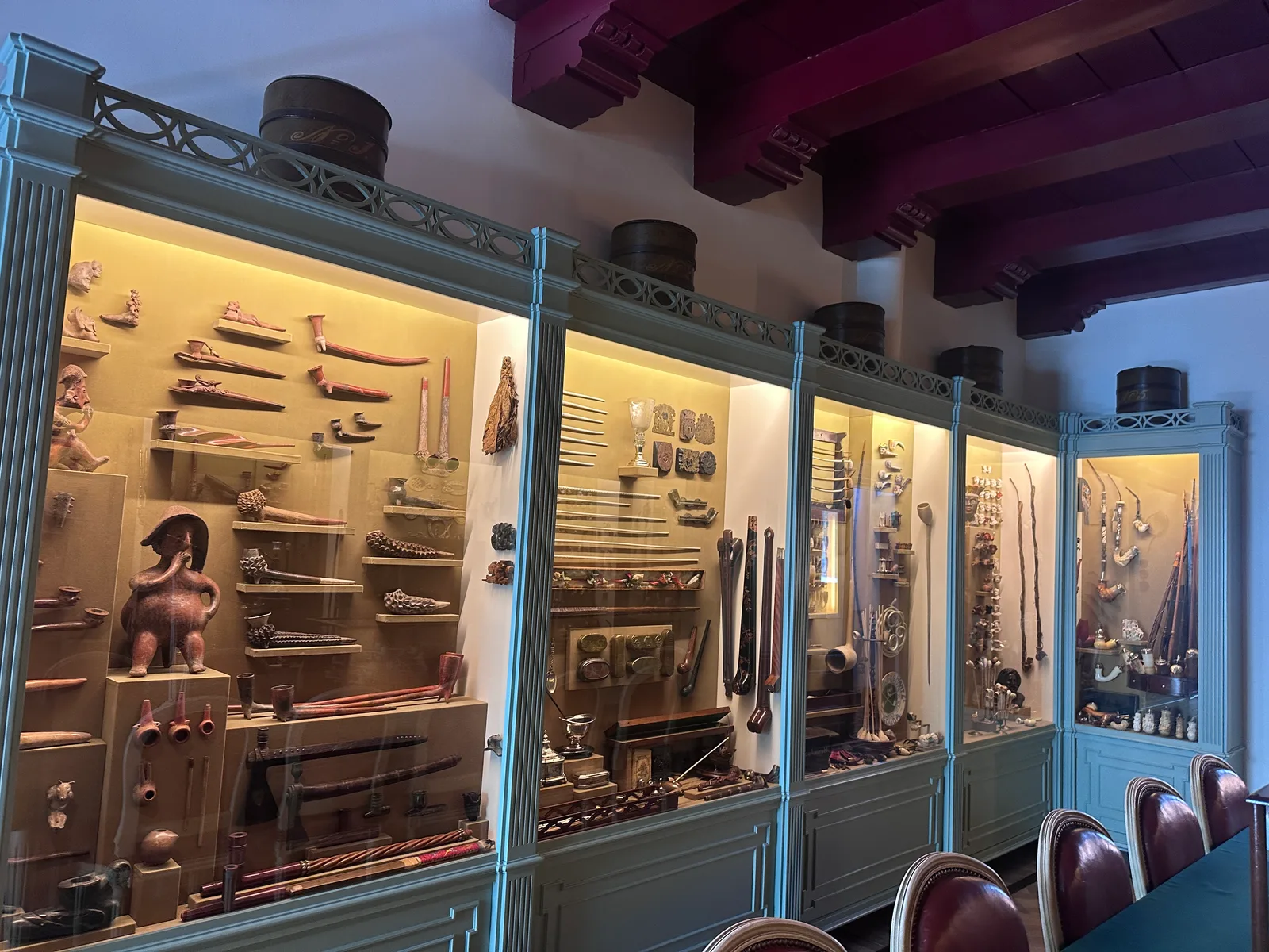 Interior at Amsterdam Pipe Museum Amsterdam — travel photo