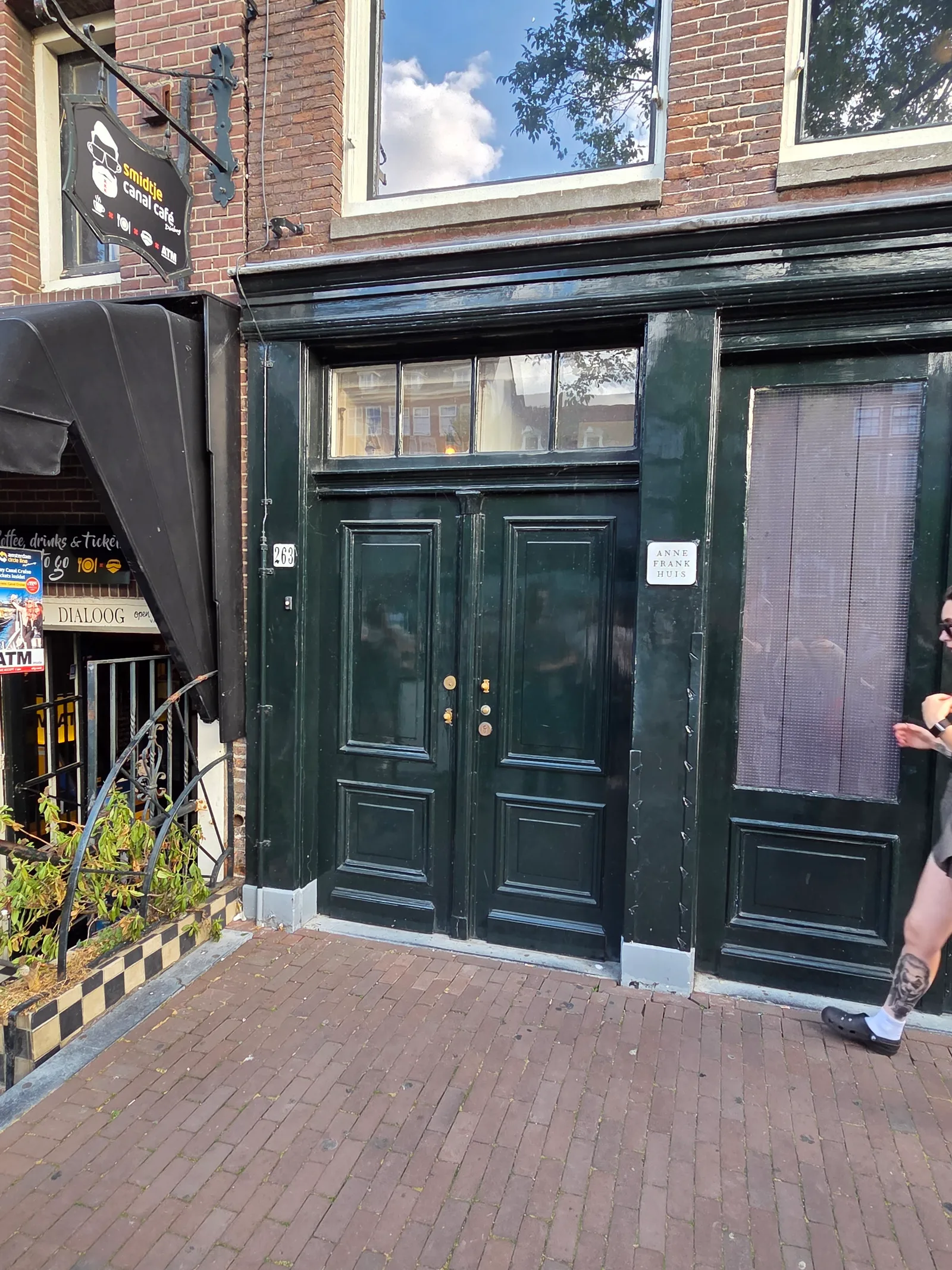 Main view at Anne Frank House Amsterdam — travel photo