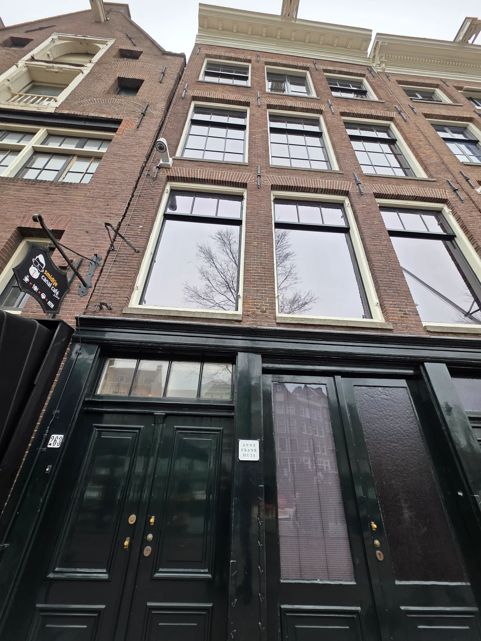 Interior at Anne Frank House Amsterdam — travel photo