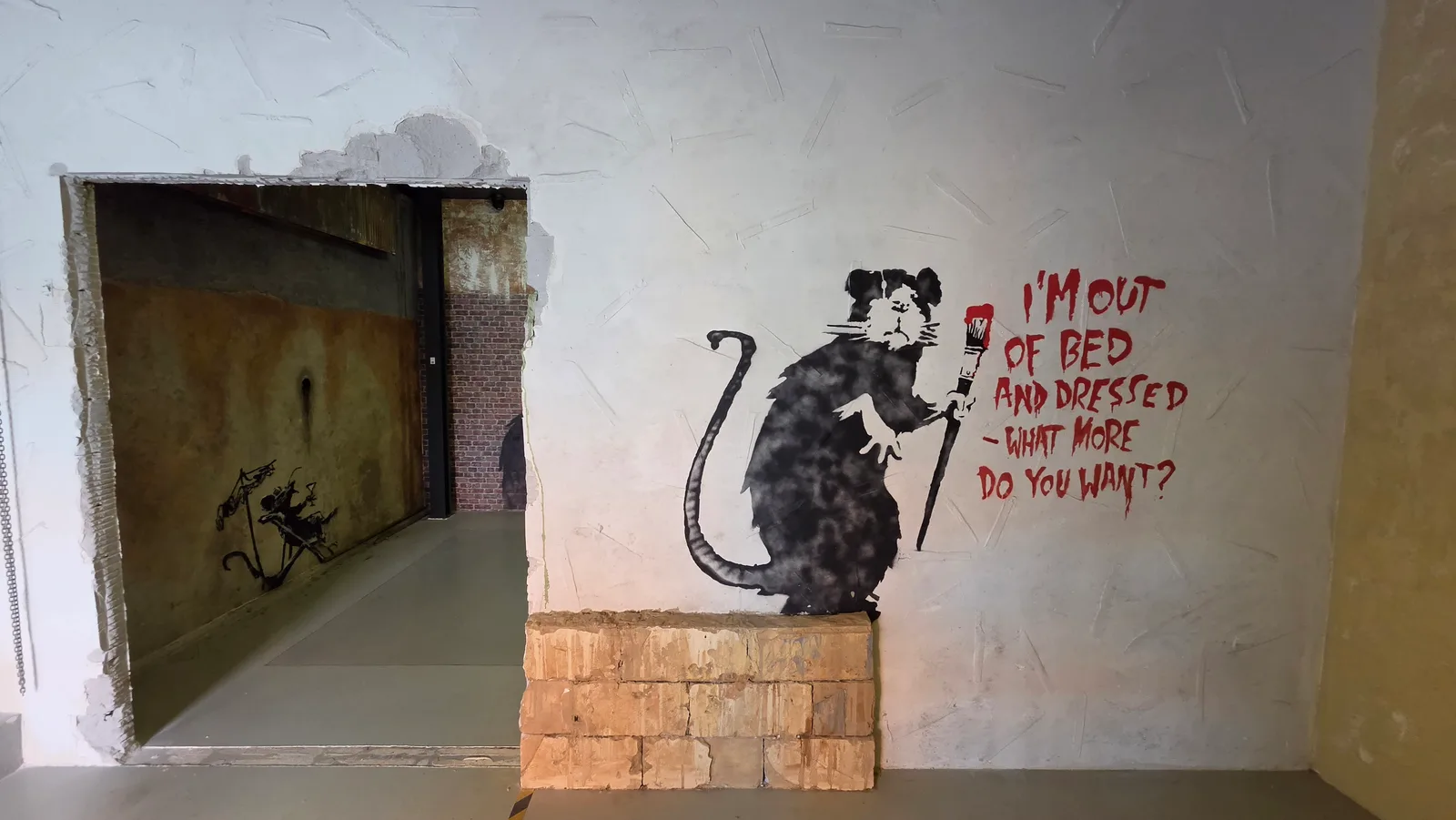 Main view at Banksy Museum Amsterdam Amsterdam — travel photo