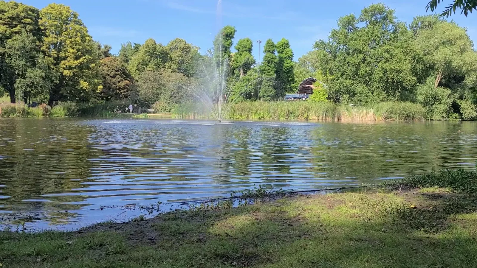 Main view at Beatrixpark Amsterdam — travel photo