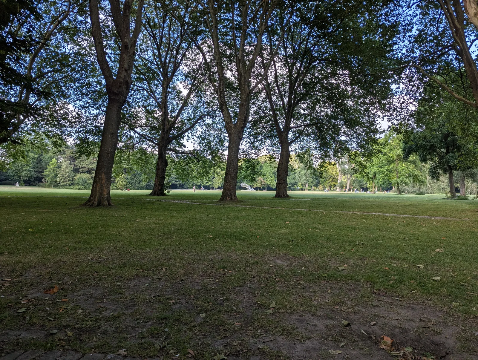 Atmosphere at Beatrixpark Amsterdam — travel photo
