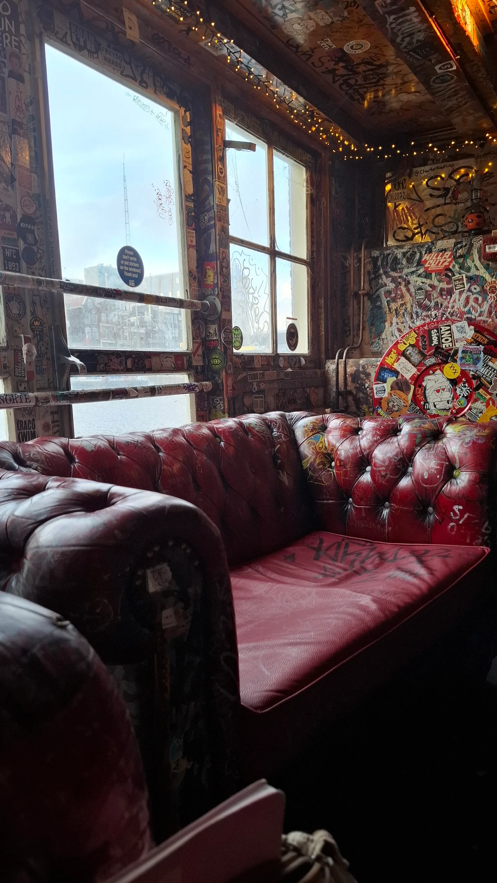 Details at Café Hill Street Blues Amsterdam — travel photo