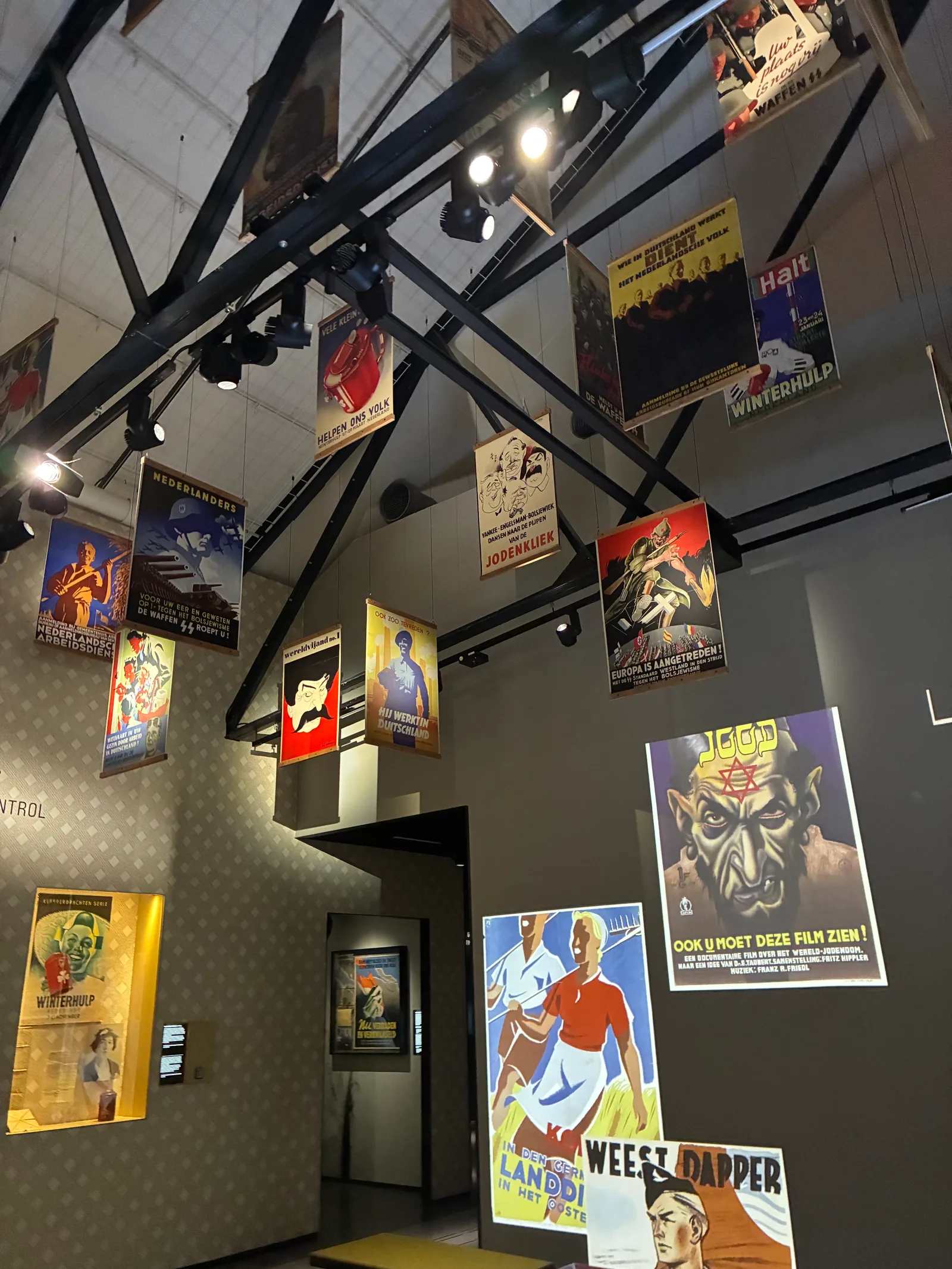Interior at Dutch Resistance Museum Amsterdam Amsterdam — travel photo