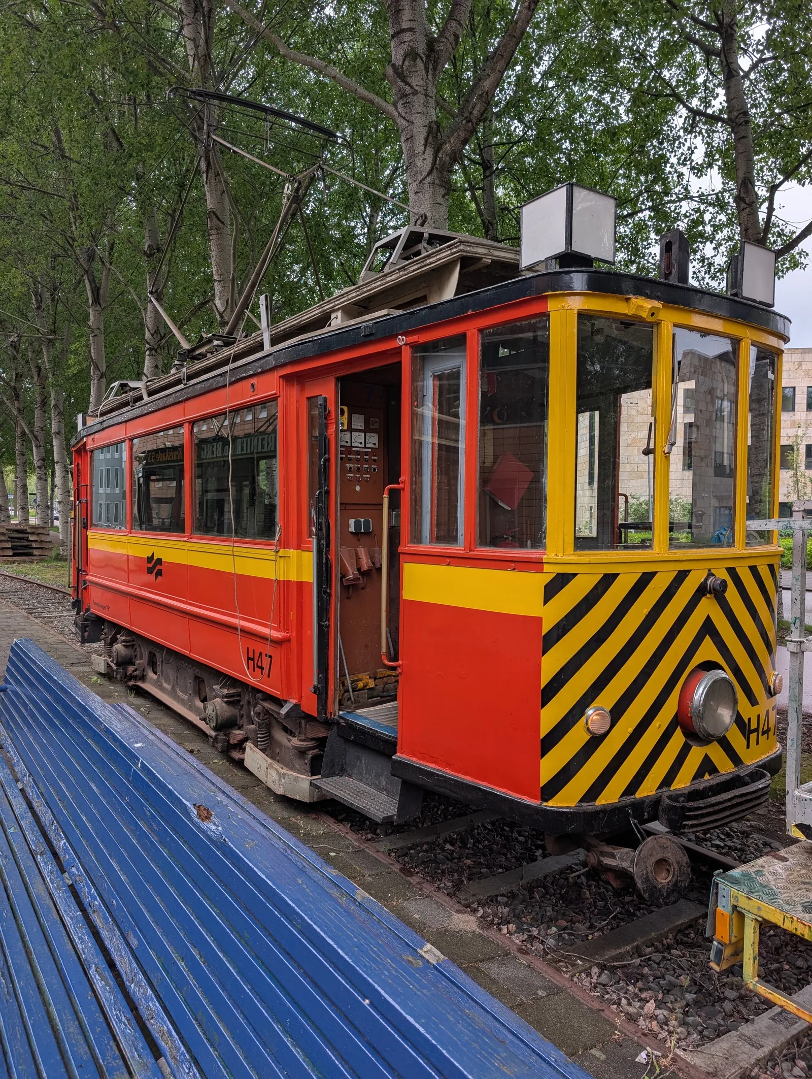 Interior at Electric Tram Museum Amsterdam Amsterdam — travel photo