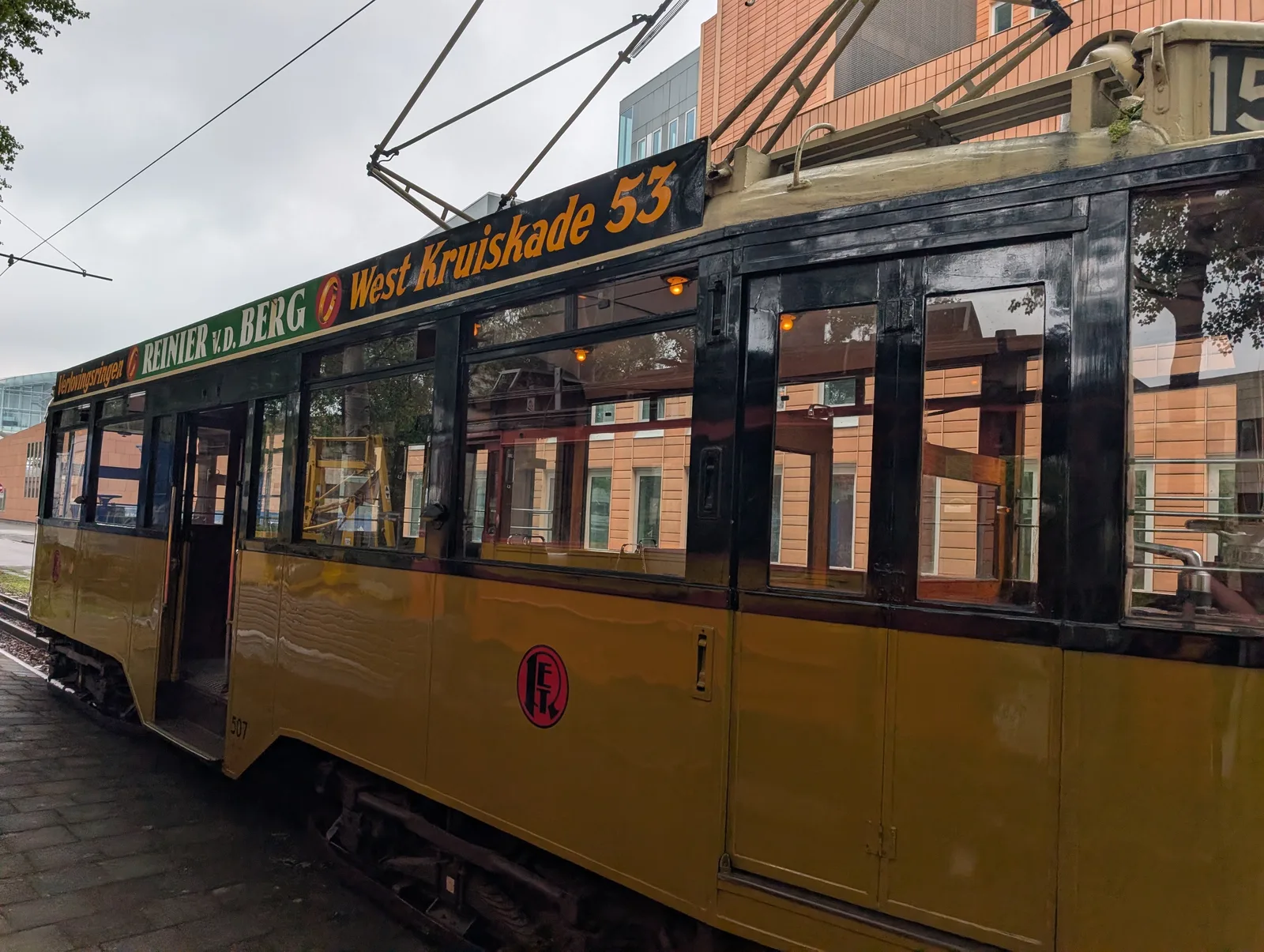 Atmosphere at Electric Tram Museum Amsterdam Amsterdam — travel photo