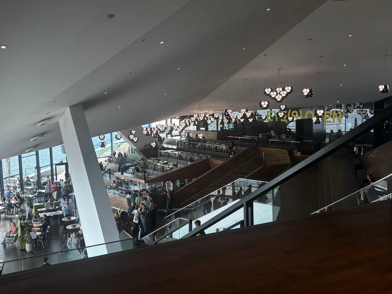 Main view at Eye Film Museum Amsterdam — travel photo