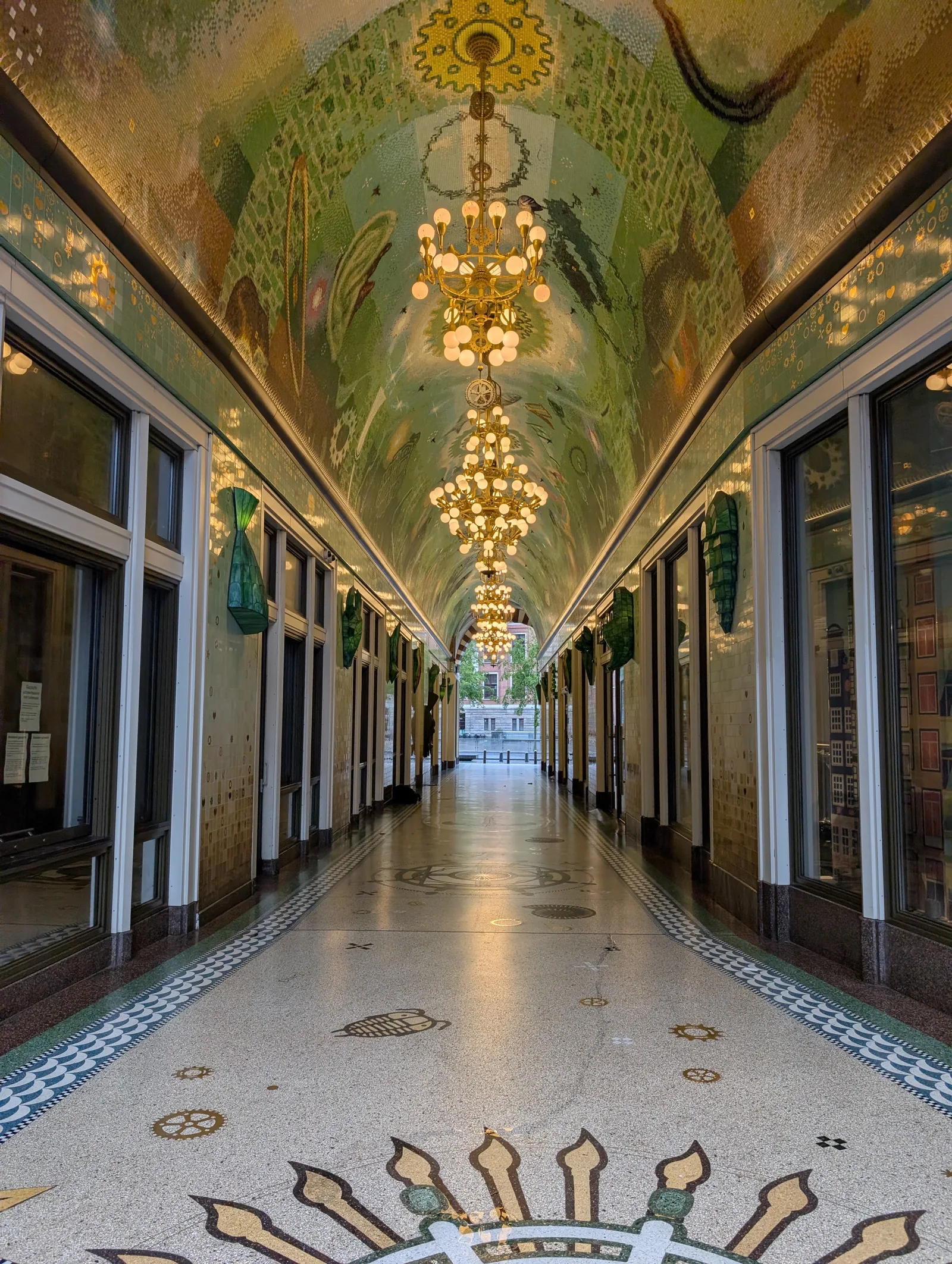 Atmosphere at Grootste Amsterdamse Mozaïek 'Oersoep' Amsterdam — travel photo