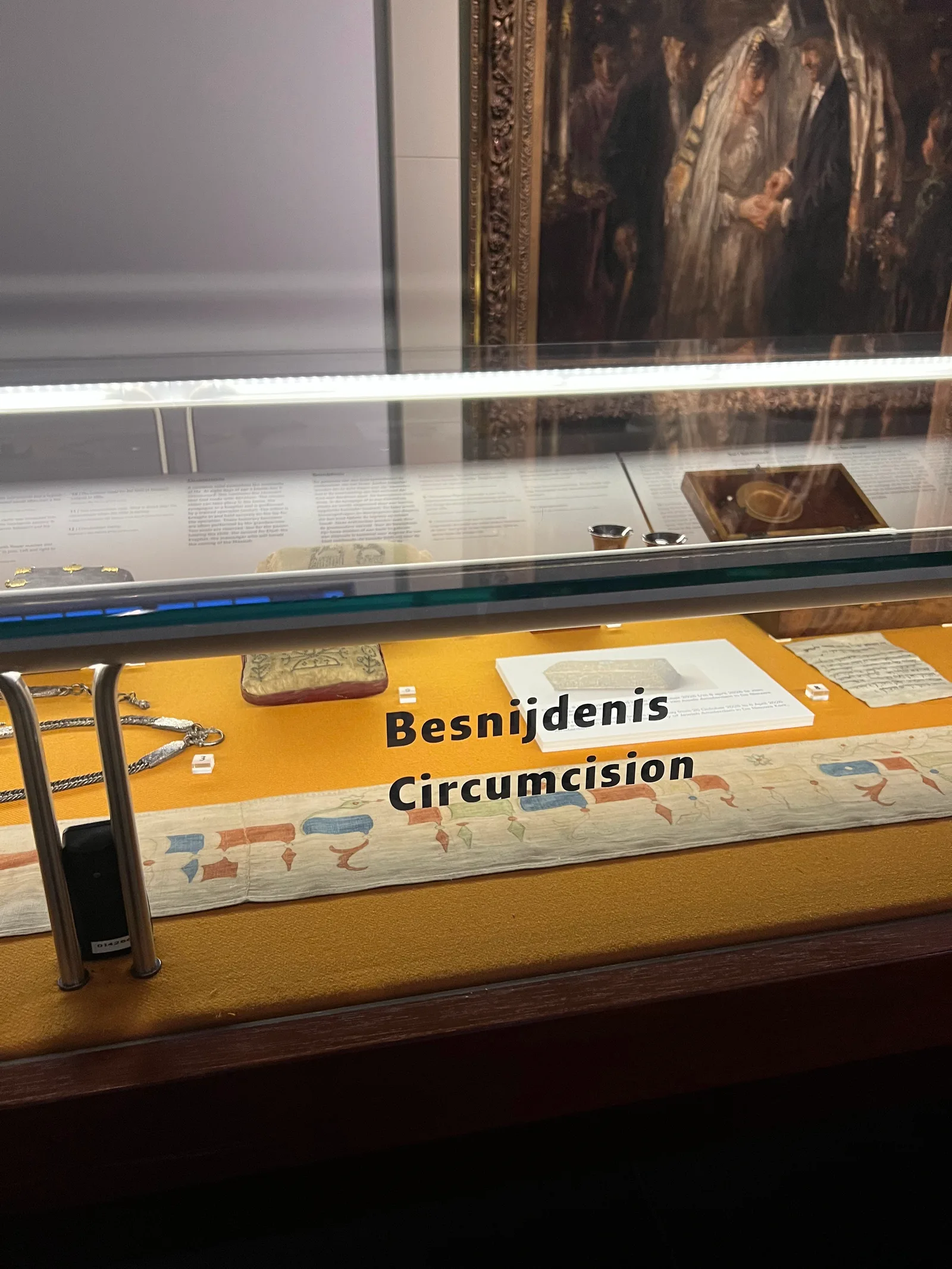 Atmosphere at Jewish Museum Amsterdam — travel photo