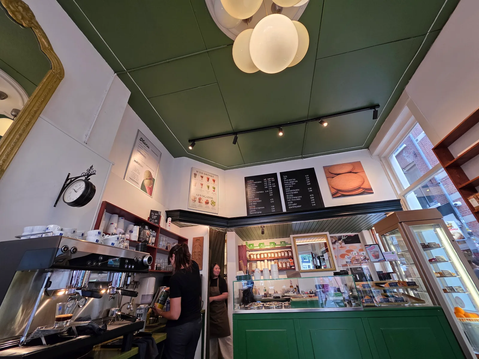 Interior at Lanskroon Bakery Amsterdam — travel photo