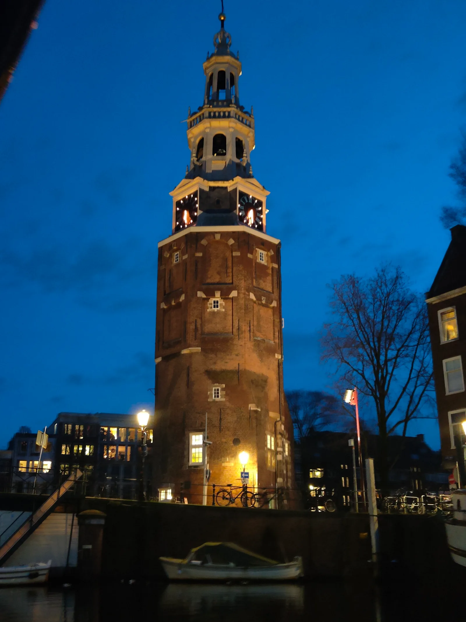 Details at Montelbaanstoren Amsterdam — travel photo