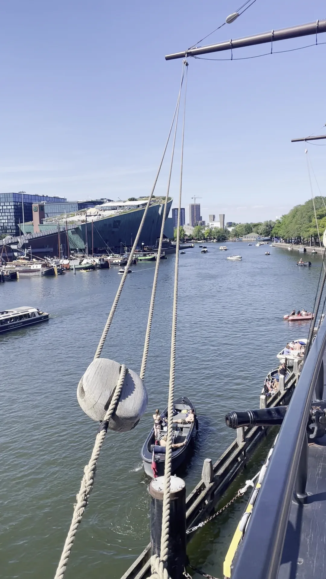 Main view at National Maritime Museum Amsterdam — travel photo