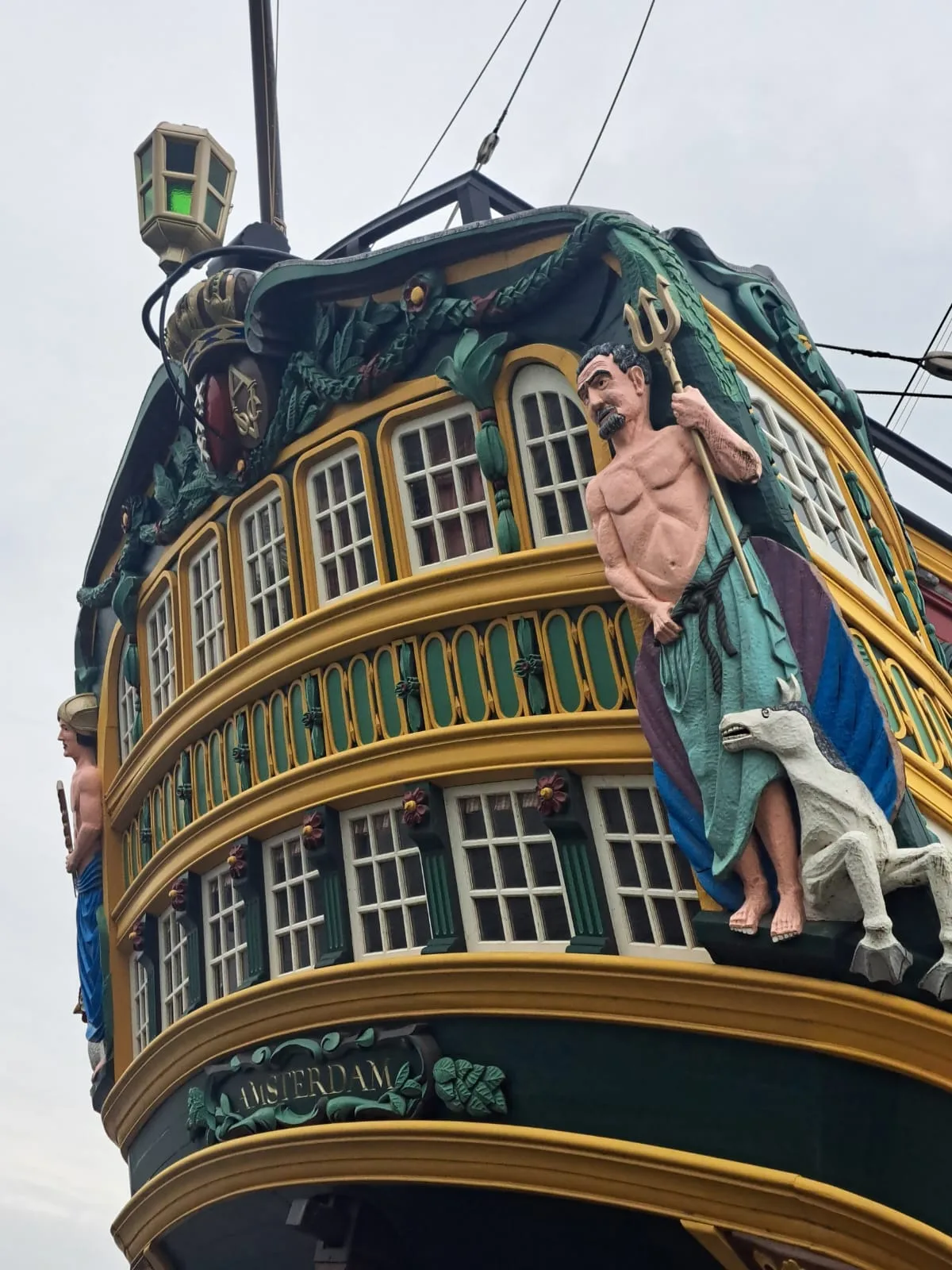 Details at National Maritime Museum Amsterdam — travel photo