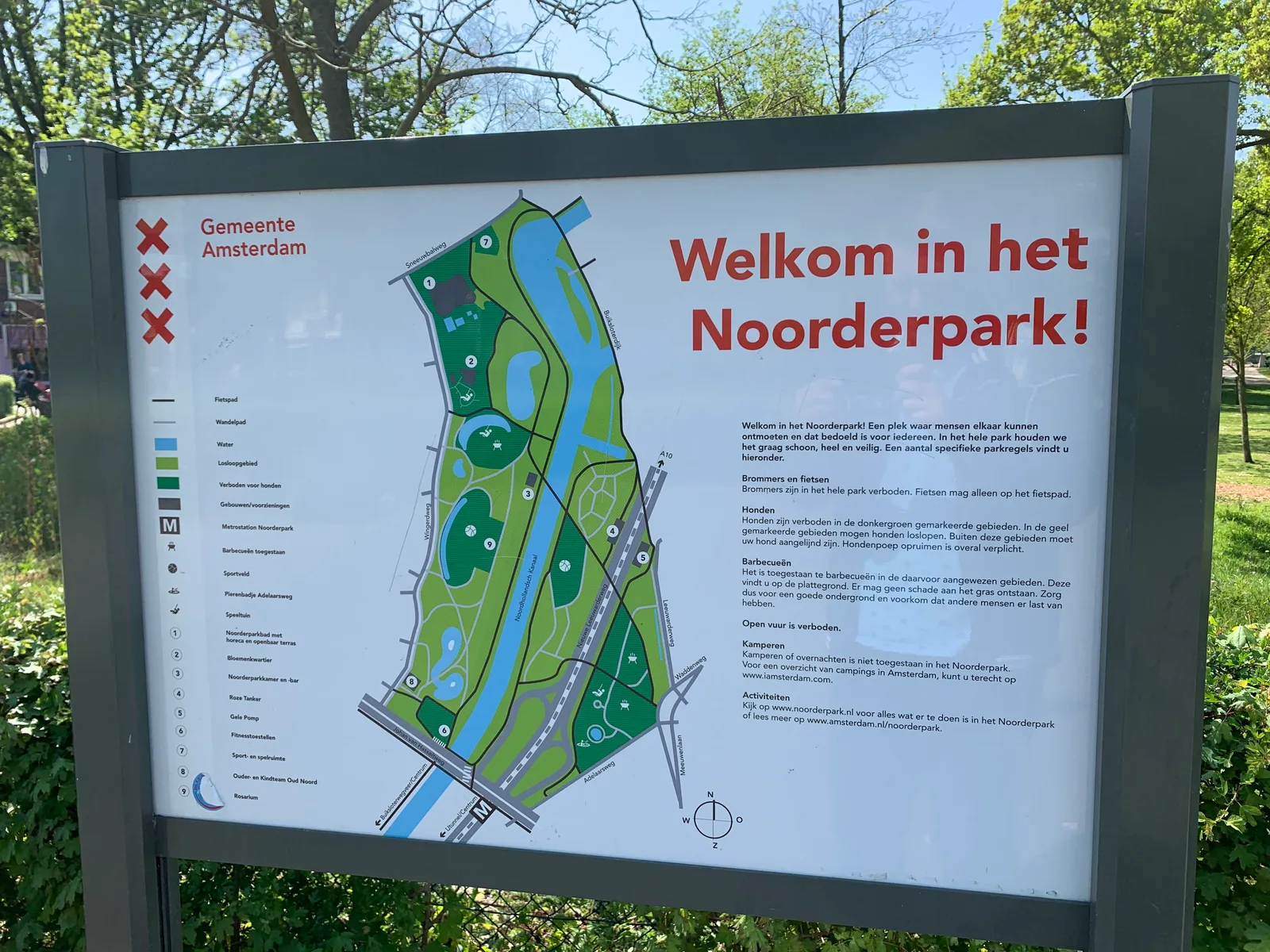 Interior at Noorderpark Amsterdam — travel photo
