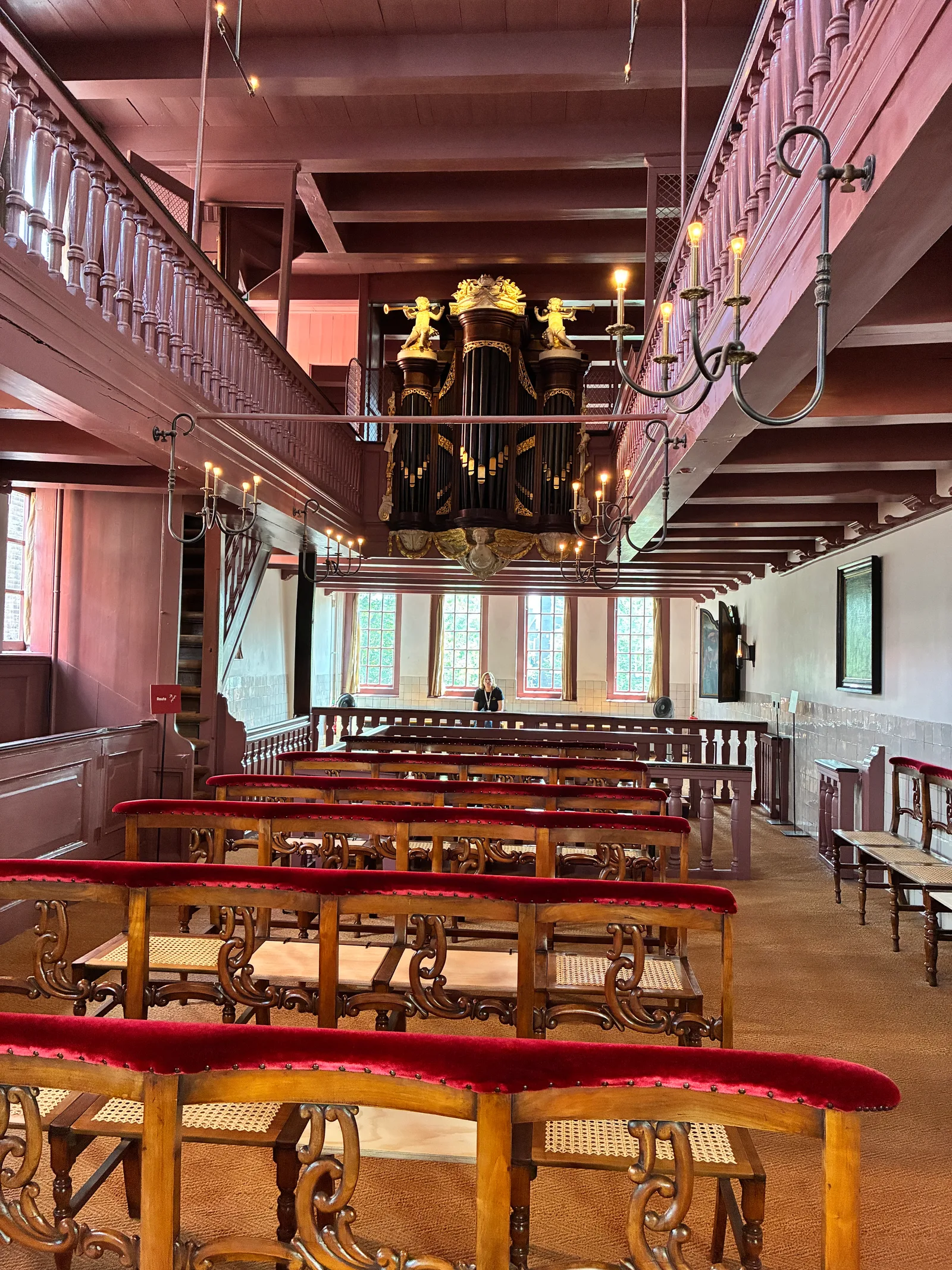 Interior at Ons' Lieve Heer op Solder Amsterdam — travel photo