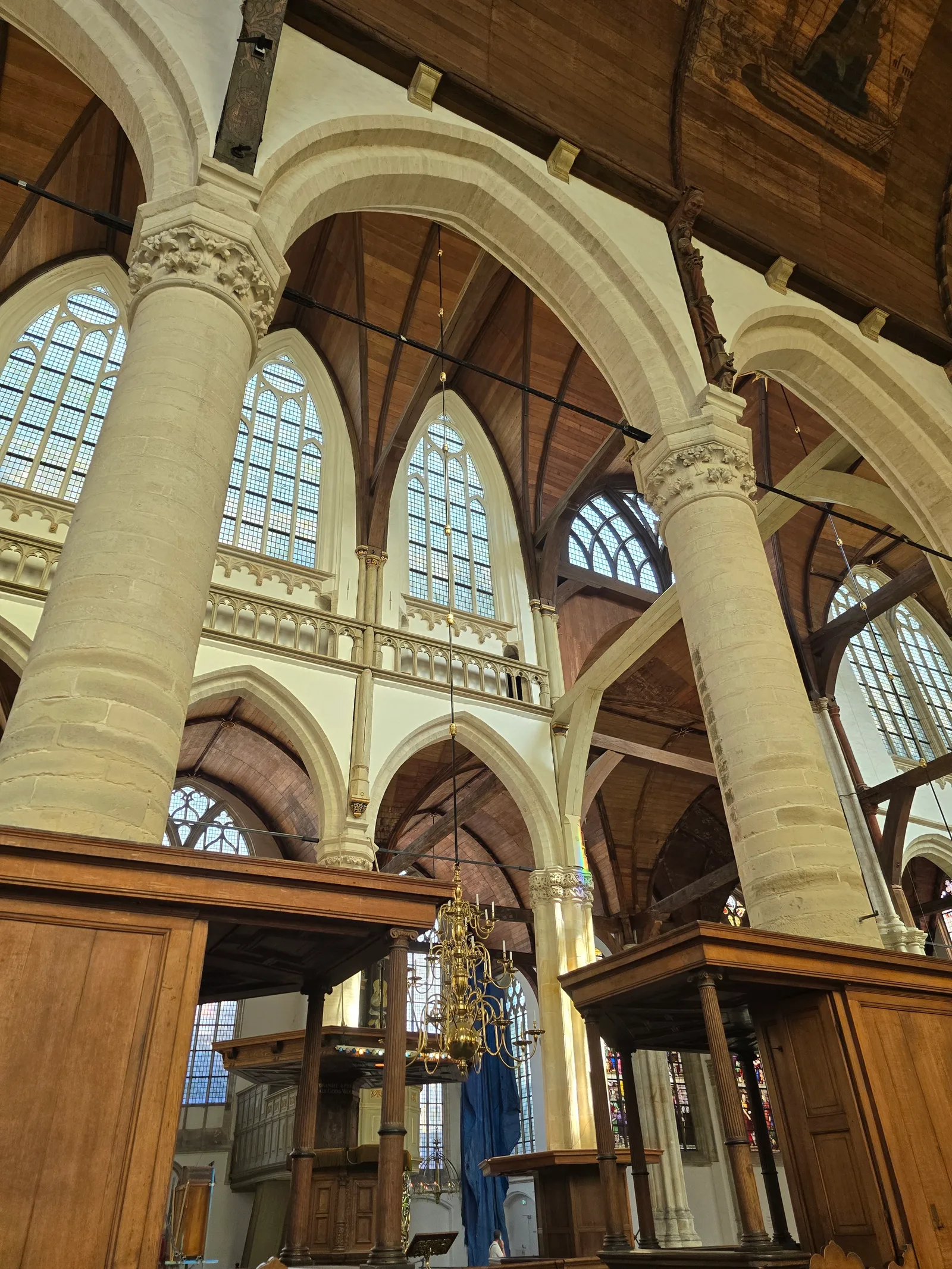 Main view at Oude Kerk Amsterdam Amsterdam — travel photo