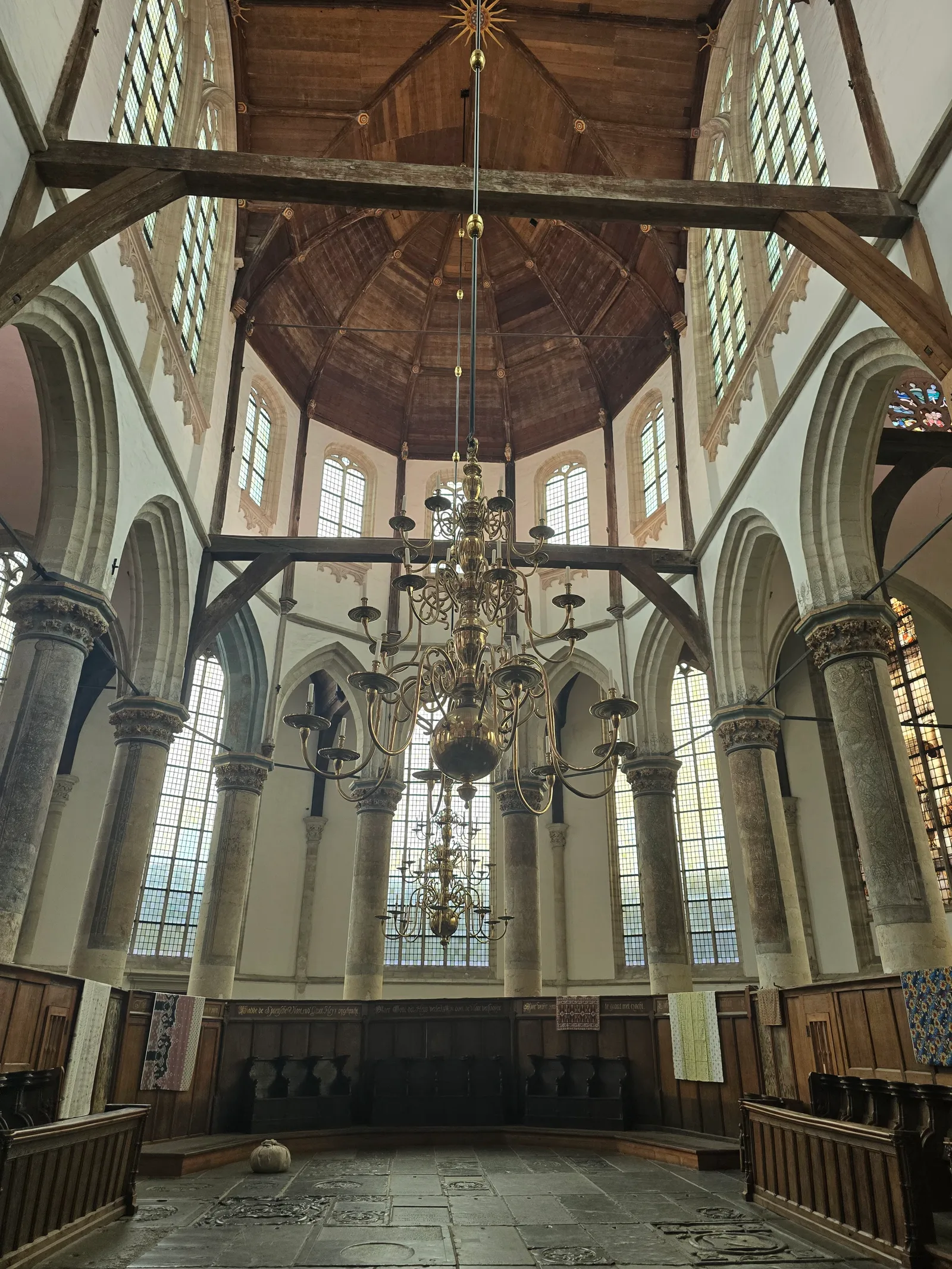 Atmosphere at Oude Kerk Amsterdam Amsterdam — travel photo