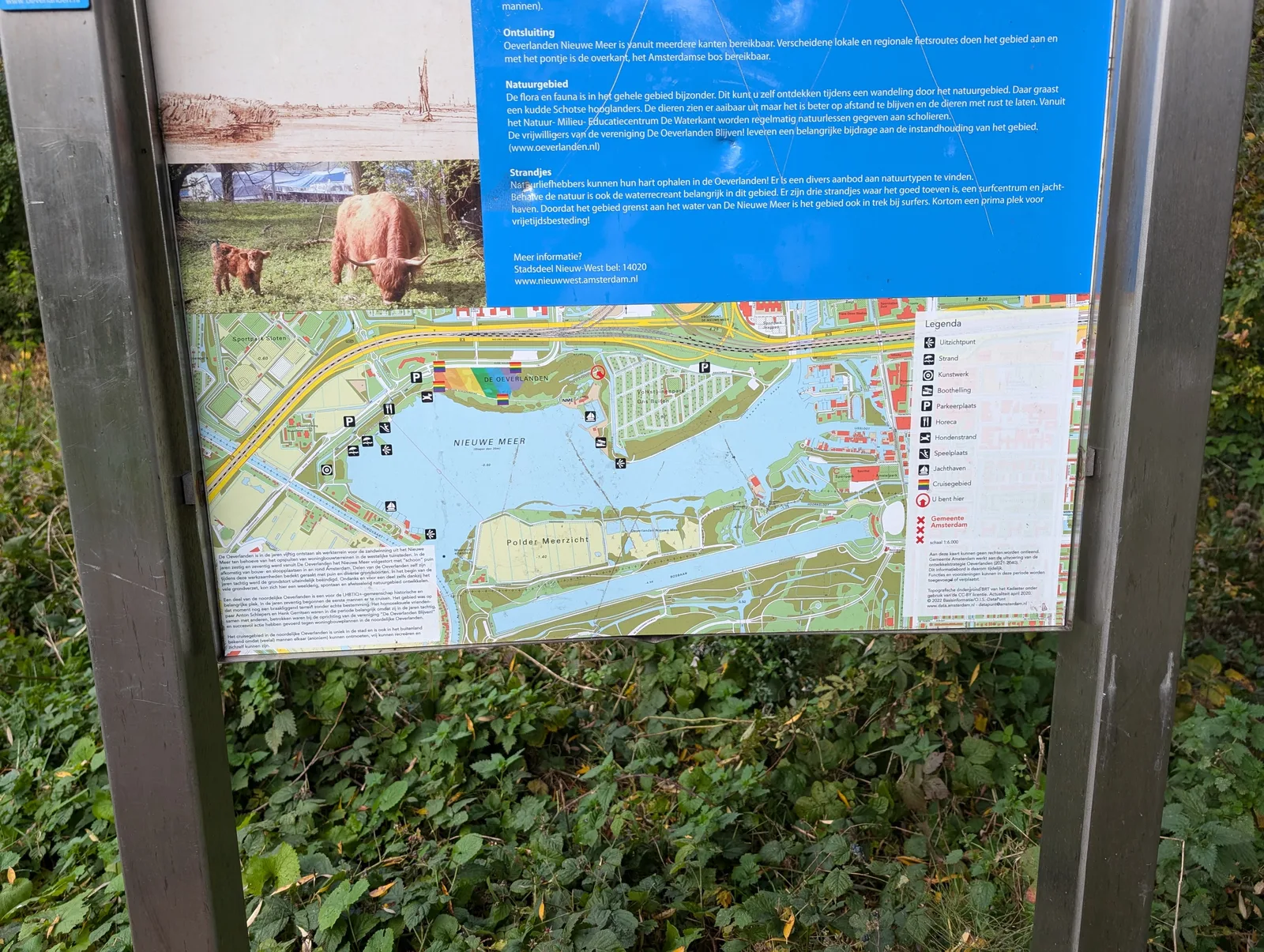 Interior at Park de Oeverlanden Amsterdam — travel photo