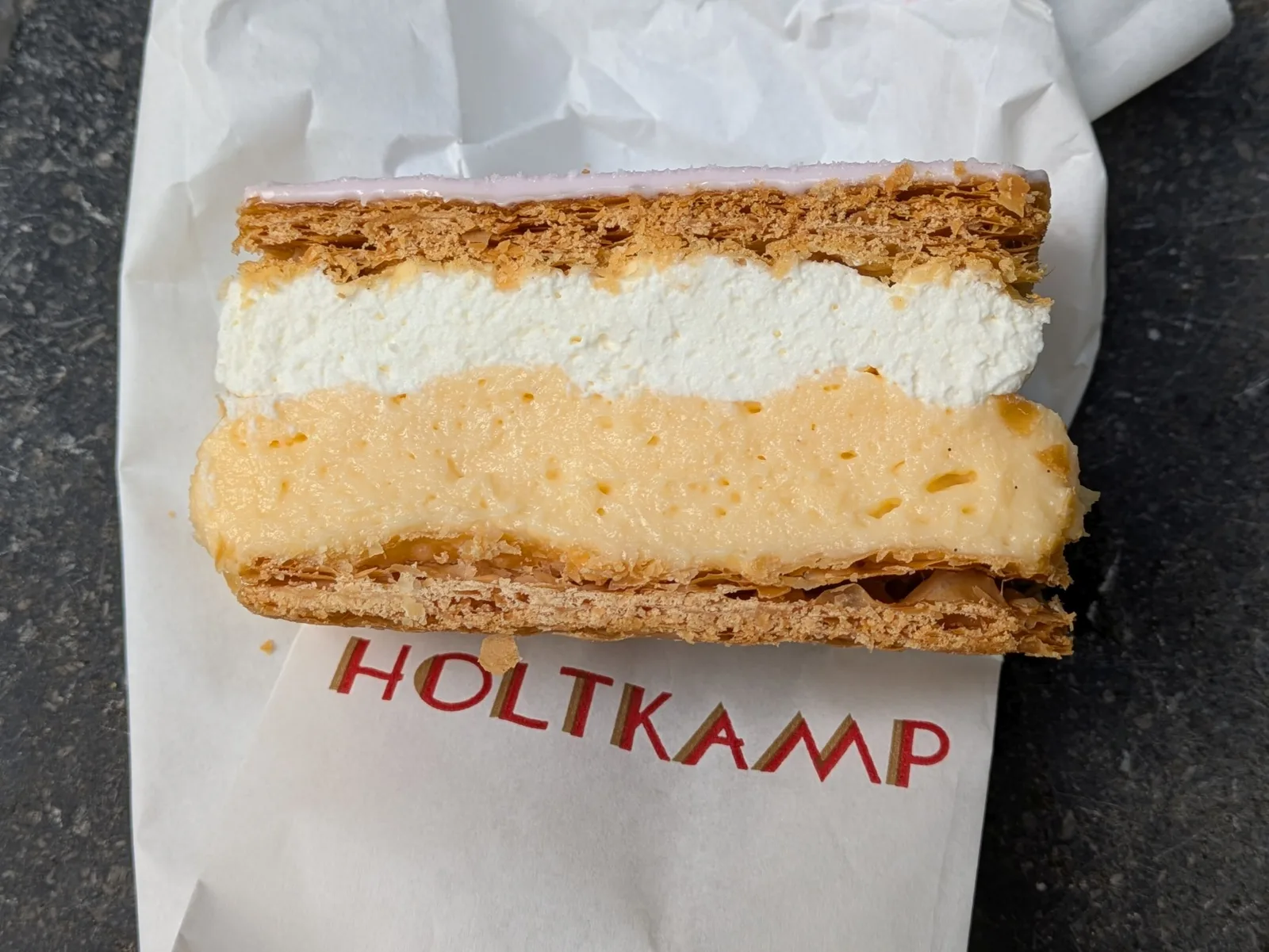 Details at Patisserie Holtkamp Amsterdam — travel photo