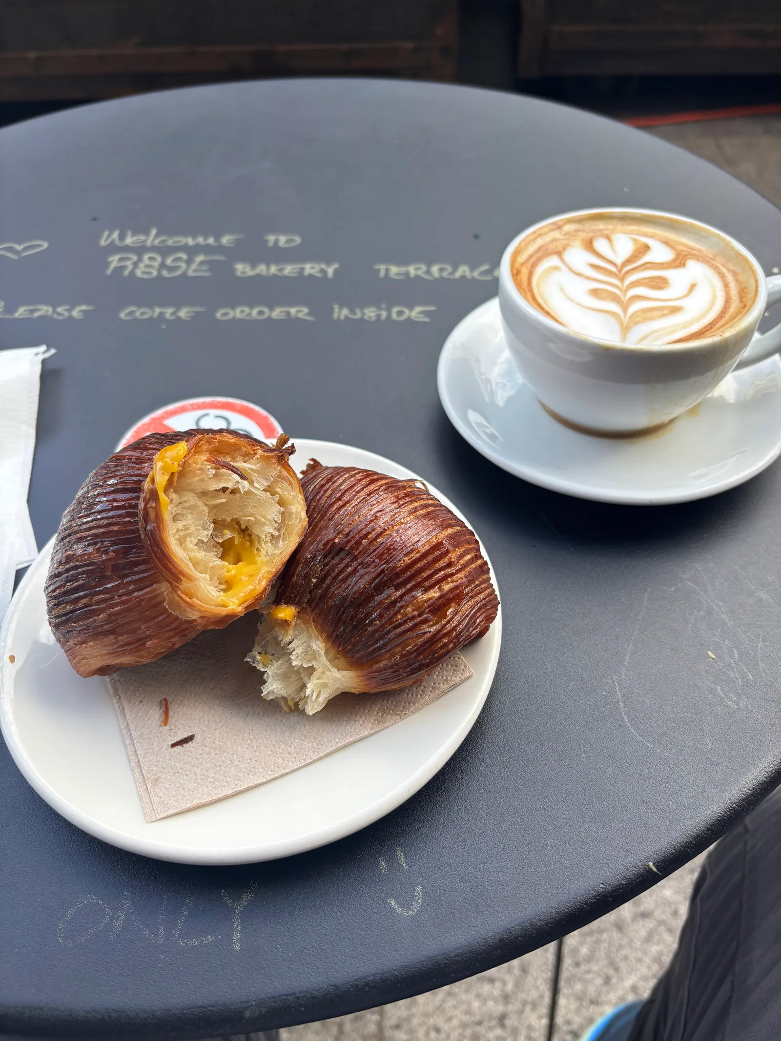 Interior at Rise Bakery Amsterdam — travel photo