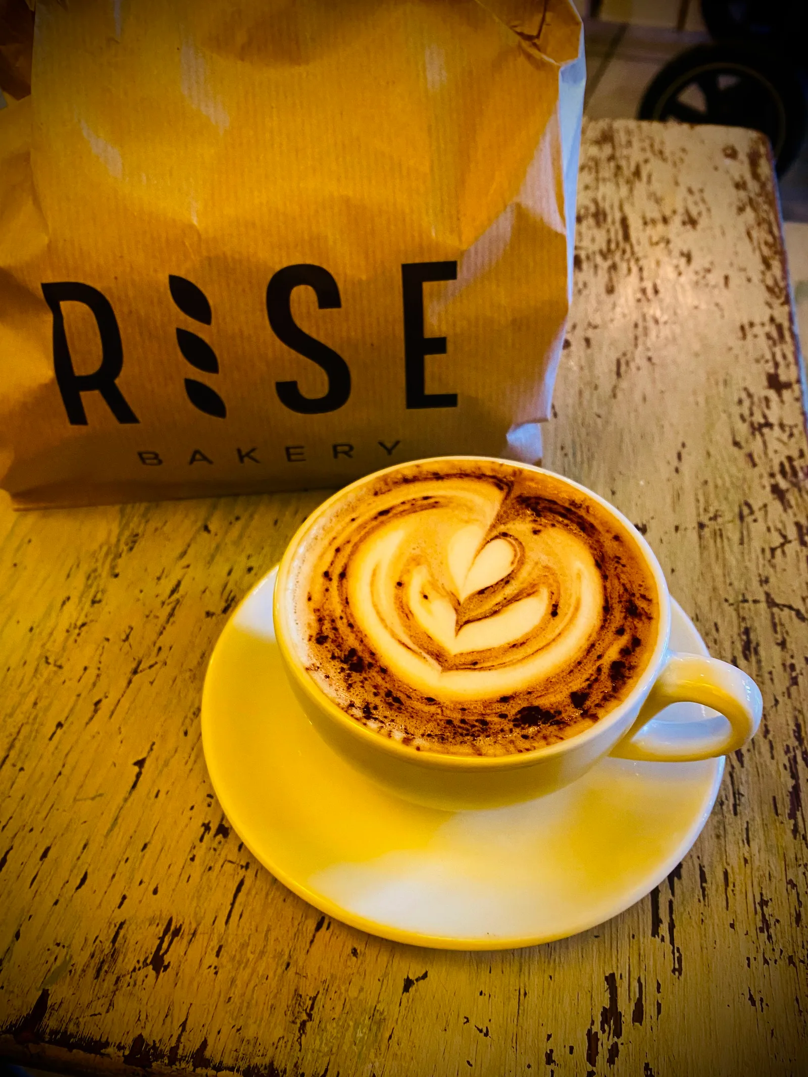 Atmosphere at Rise Bakery Amsterdam — travel photo