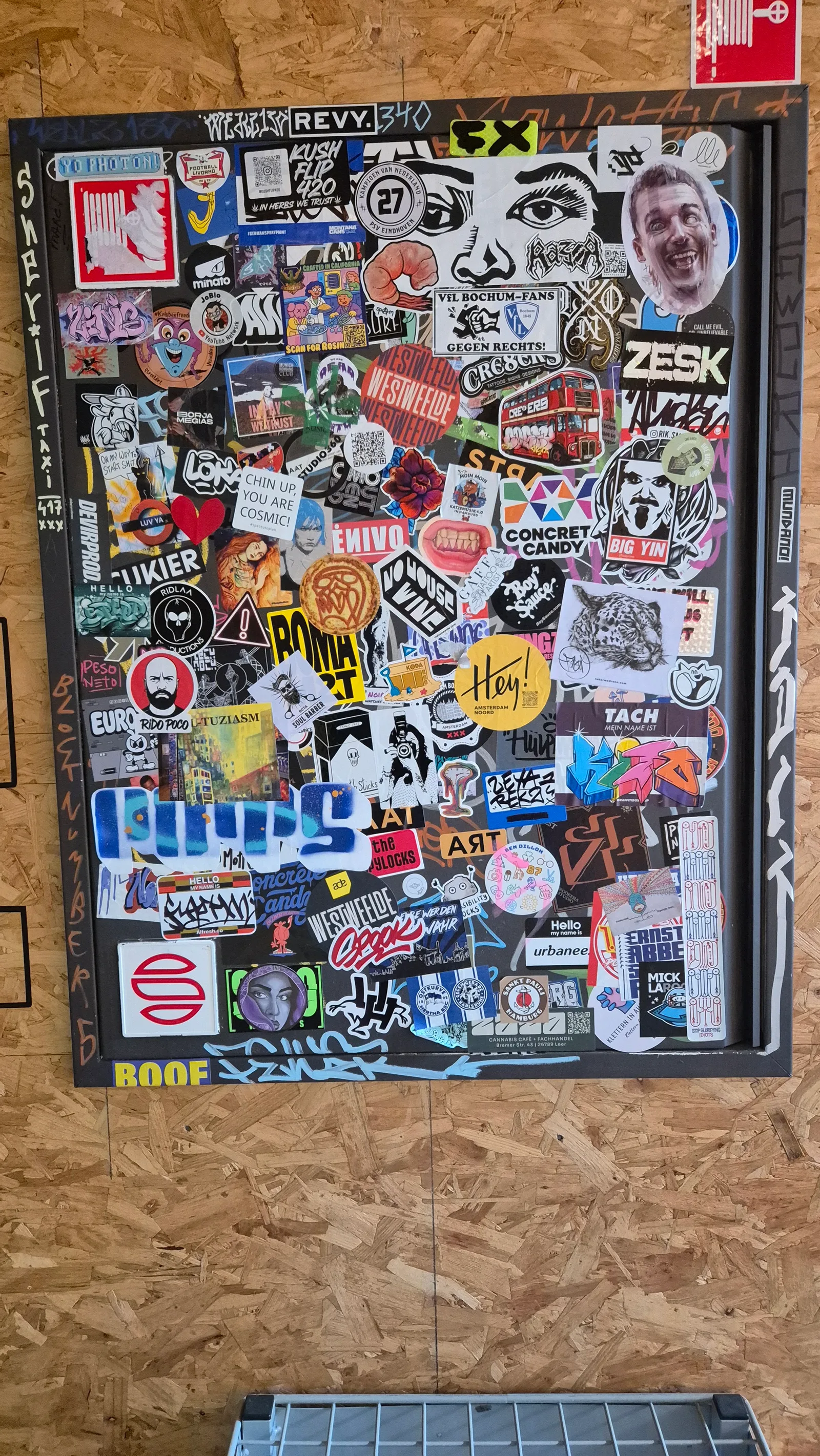 Details at STRAAT Museum Amsterdam — travel photo