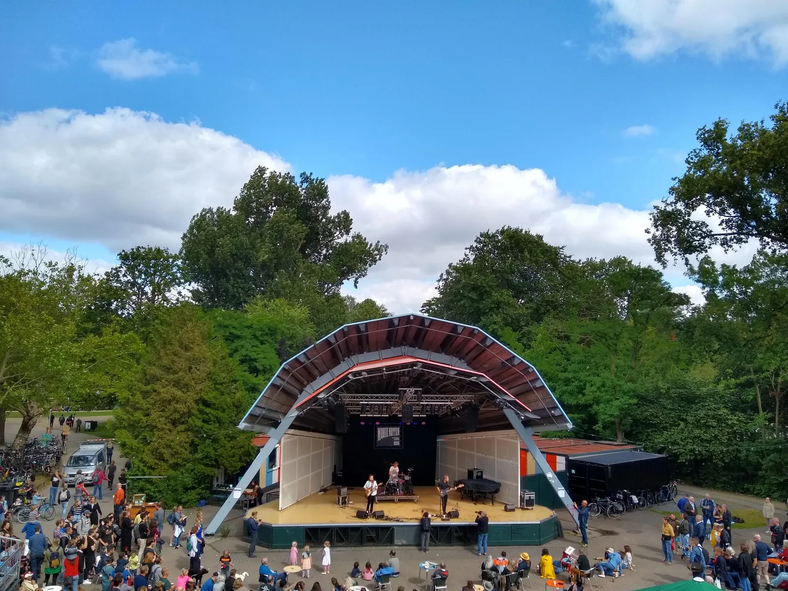 Atmosphere at Vondelpark Amsterdam — travel photo