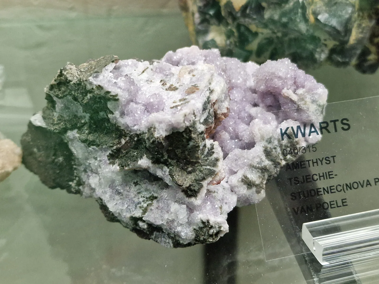 Interior at Academy of Mineralogy Antwerp — travel photo