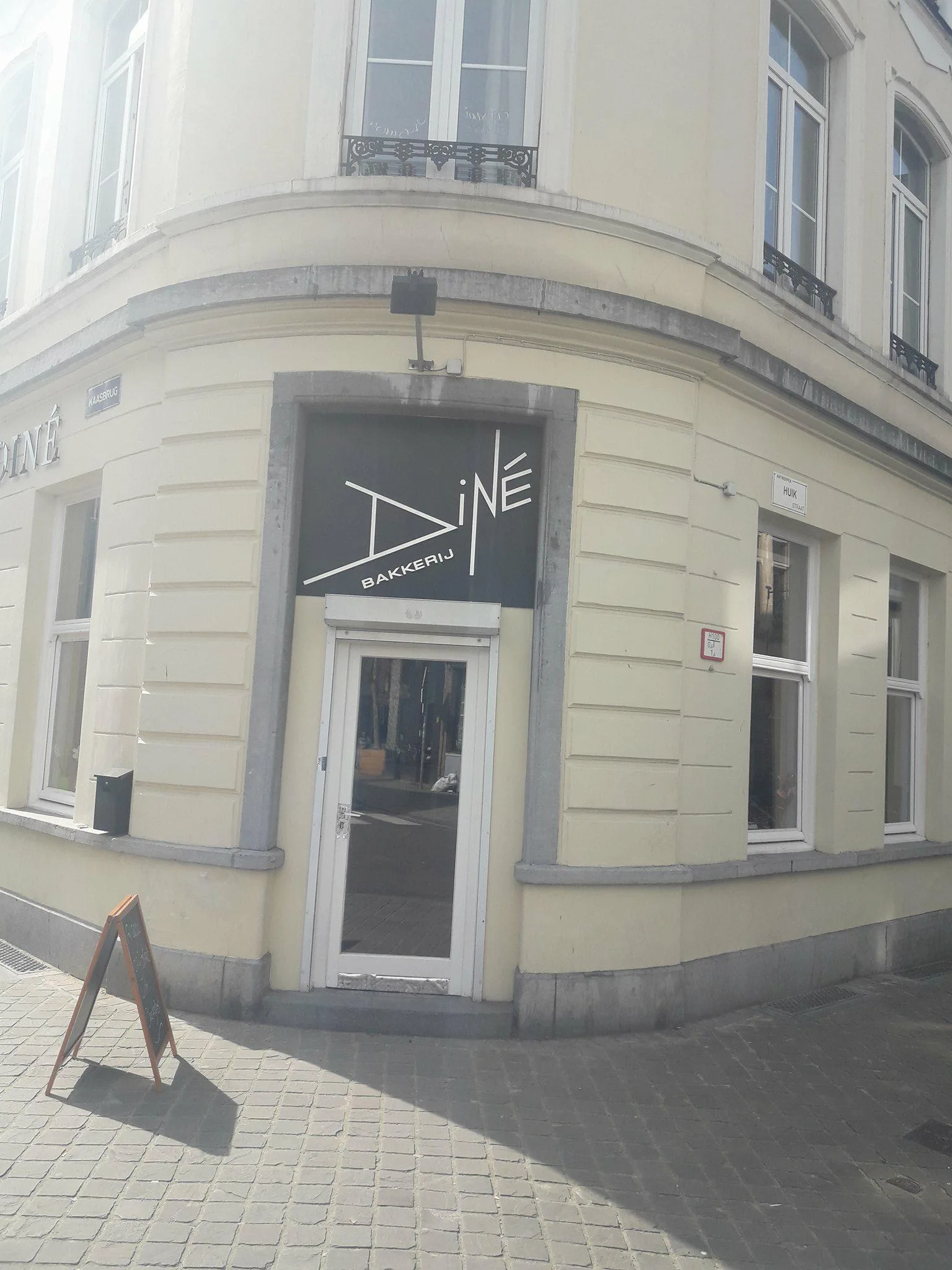 Interior at Bakkerij Diné Antwerp — travel photo