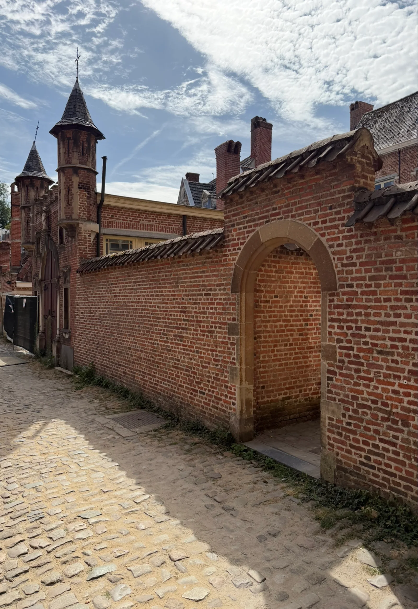 Main view at Beguinage Antwerp — travel photo