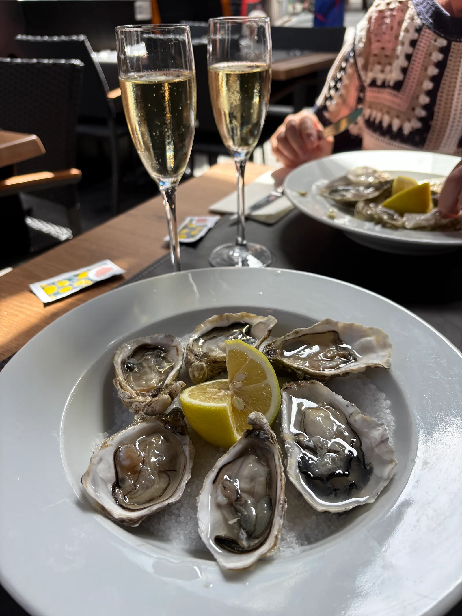 Atmosphere at Bistro Ernest Antwerp — travel photo