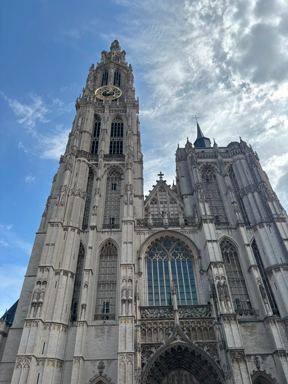 Interior at Cathedral of Our Lady Antwerp — travel photo