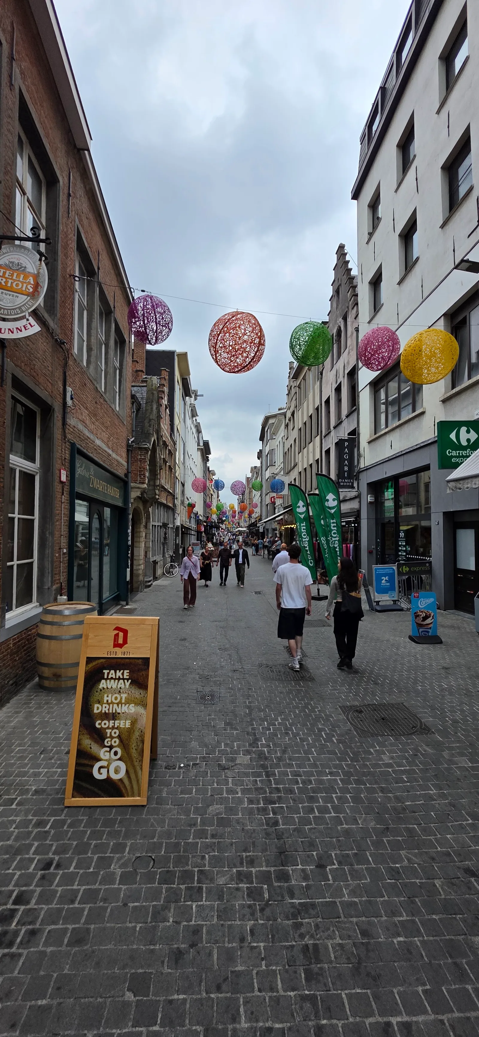 Main view at De Zwarte Panter Antwerp — travel photo
