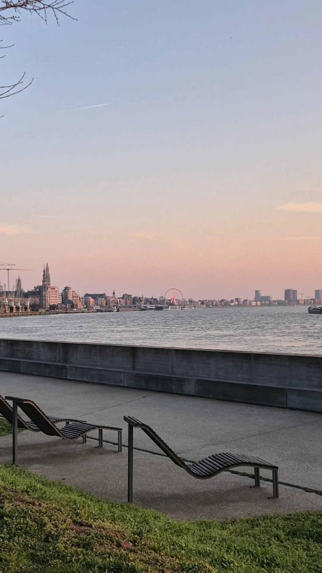 Main view at Droogdokkenpark Antwerp — travel photo