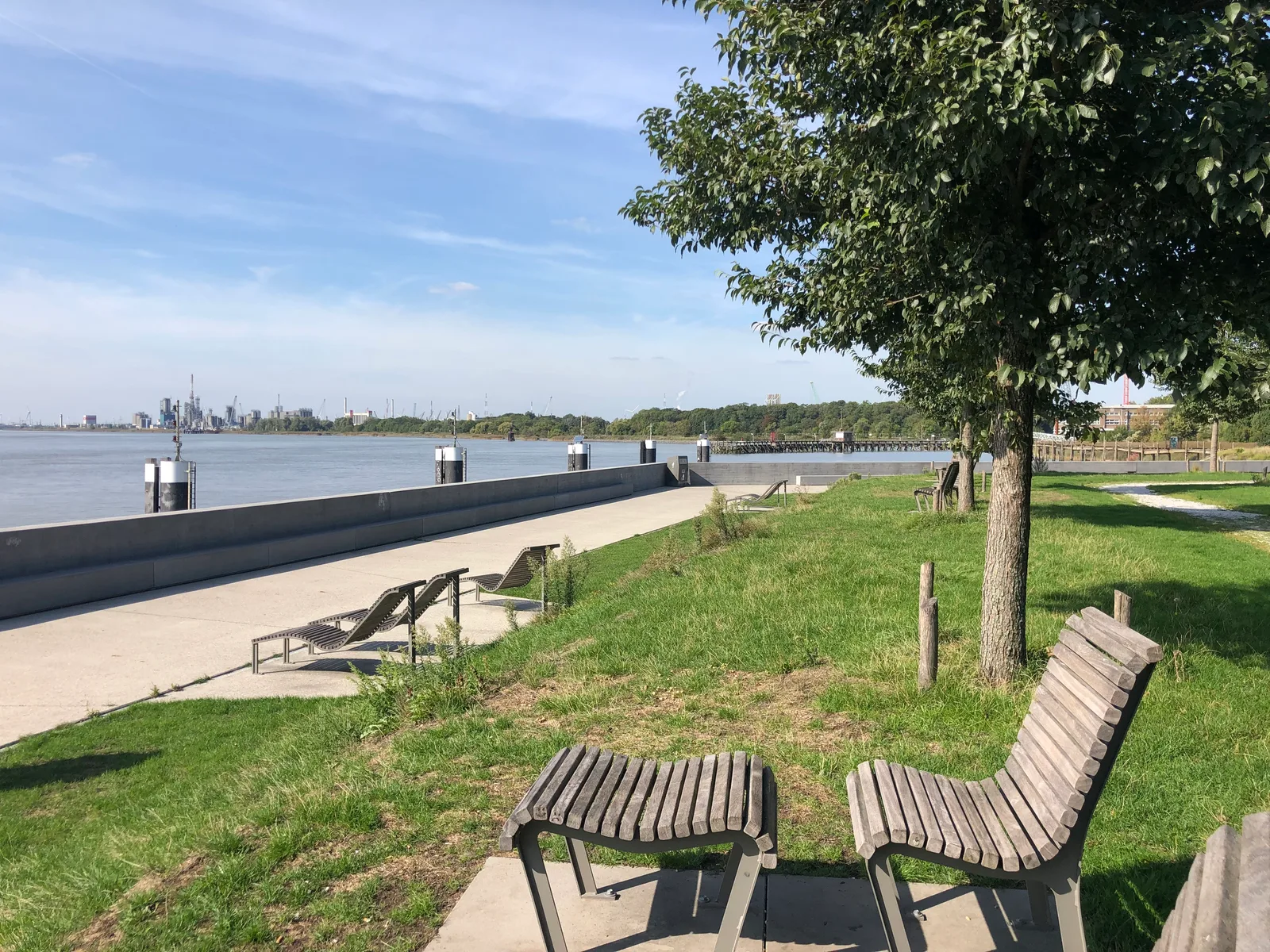 Interior at Droogdokkenpark Antwerp — travel photo