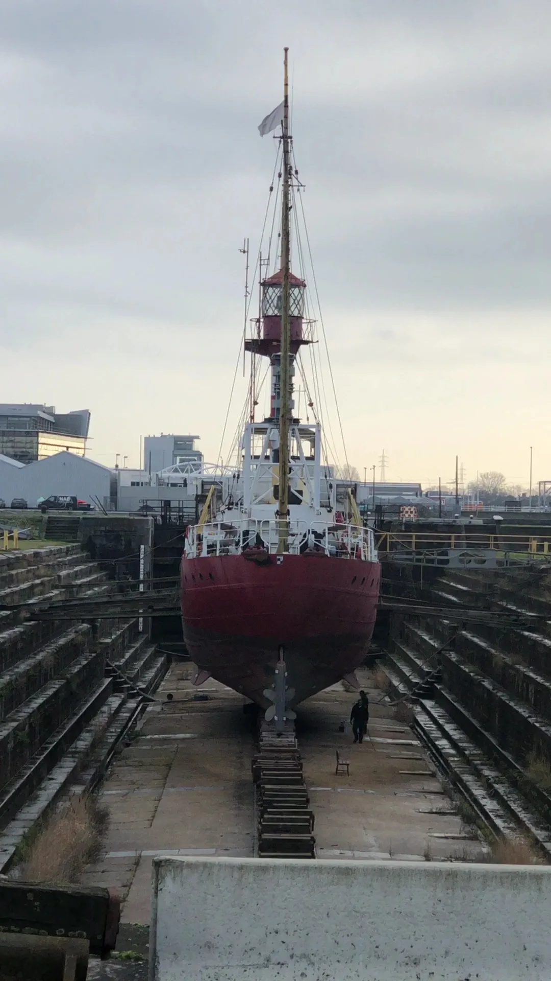 Atmosphere at Droogdokkensite Antwerp — travel photo