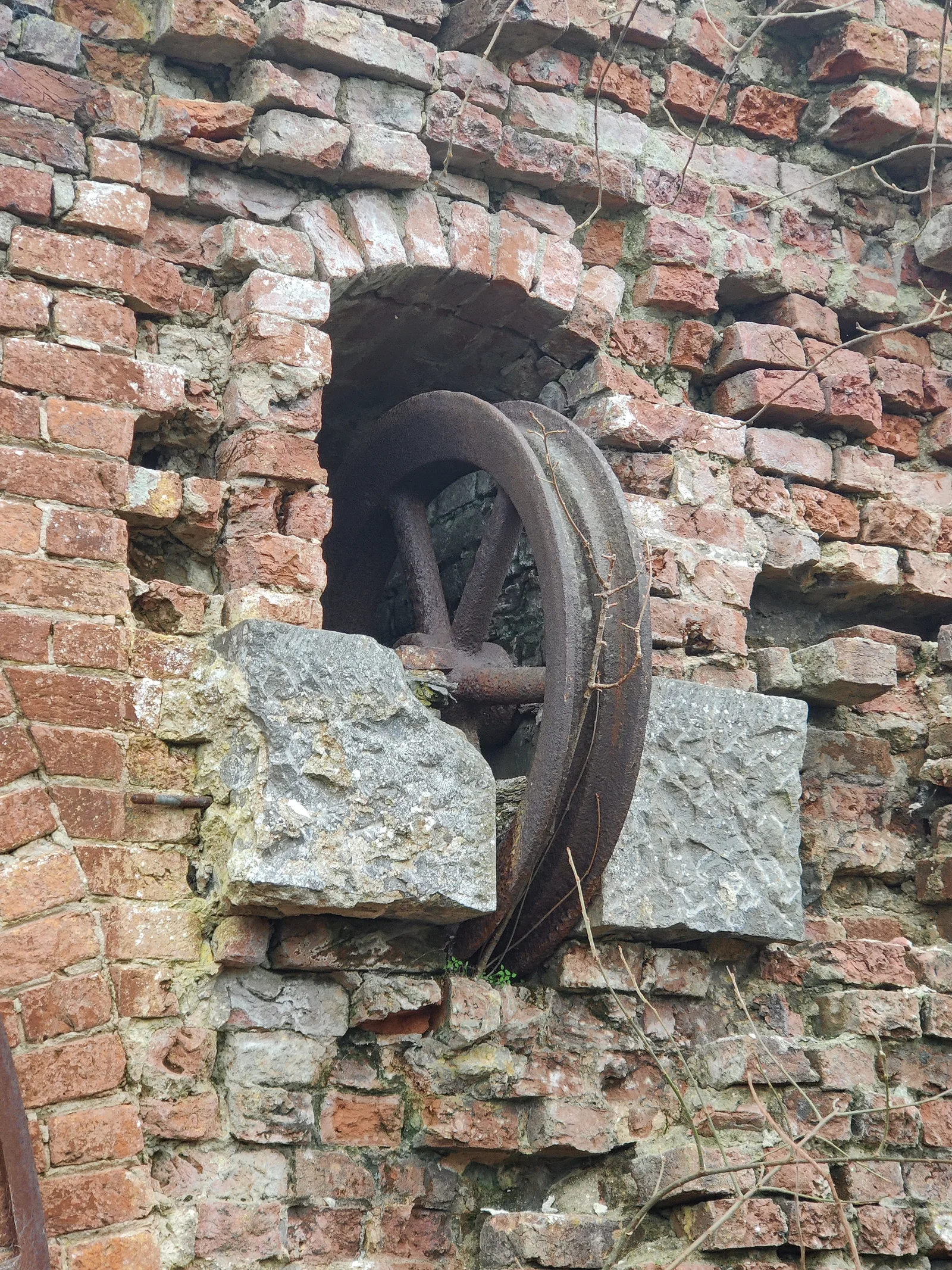 Details at Fort 3 Antwerp — travel photo