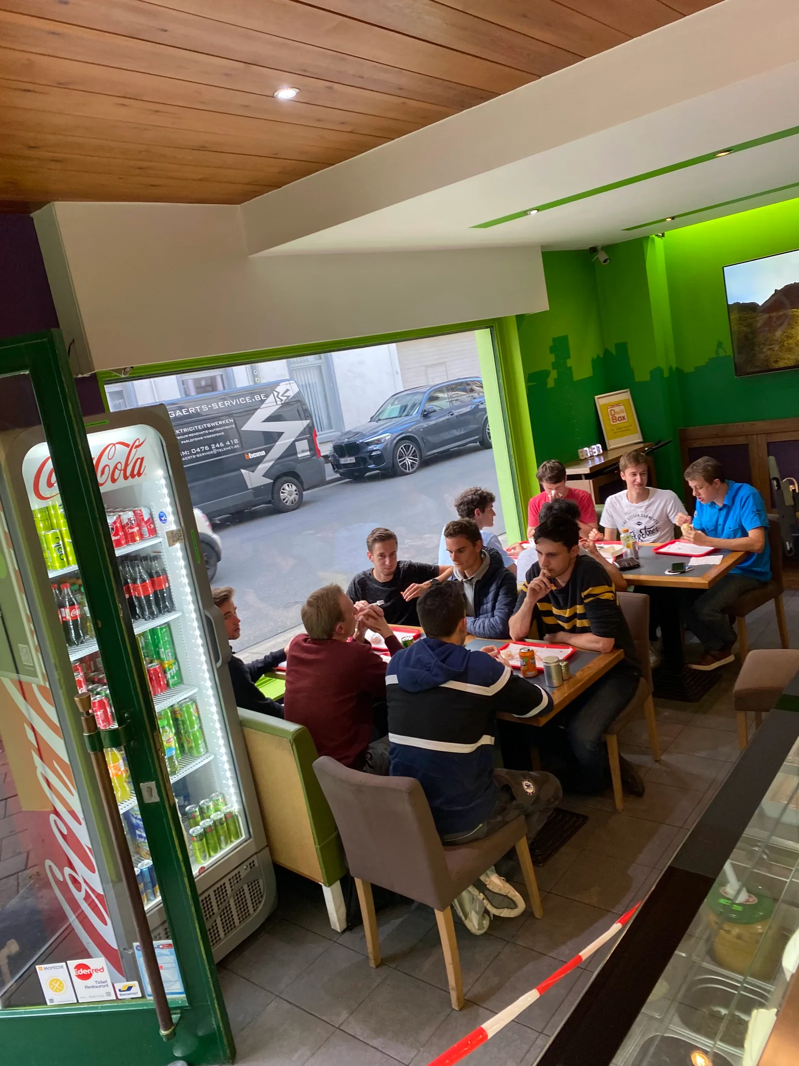 Main view at Frituur DeliBox Antwerp — travel photo