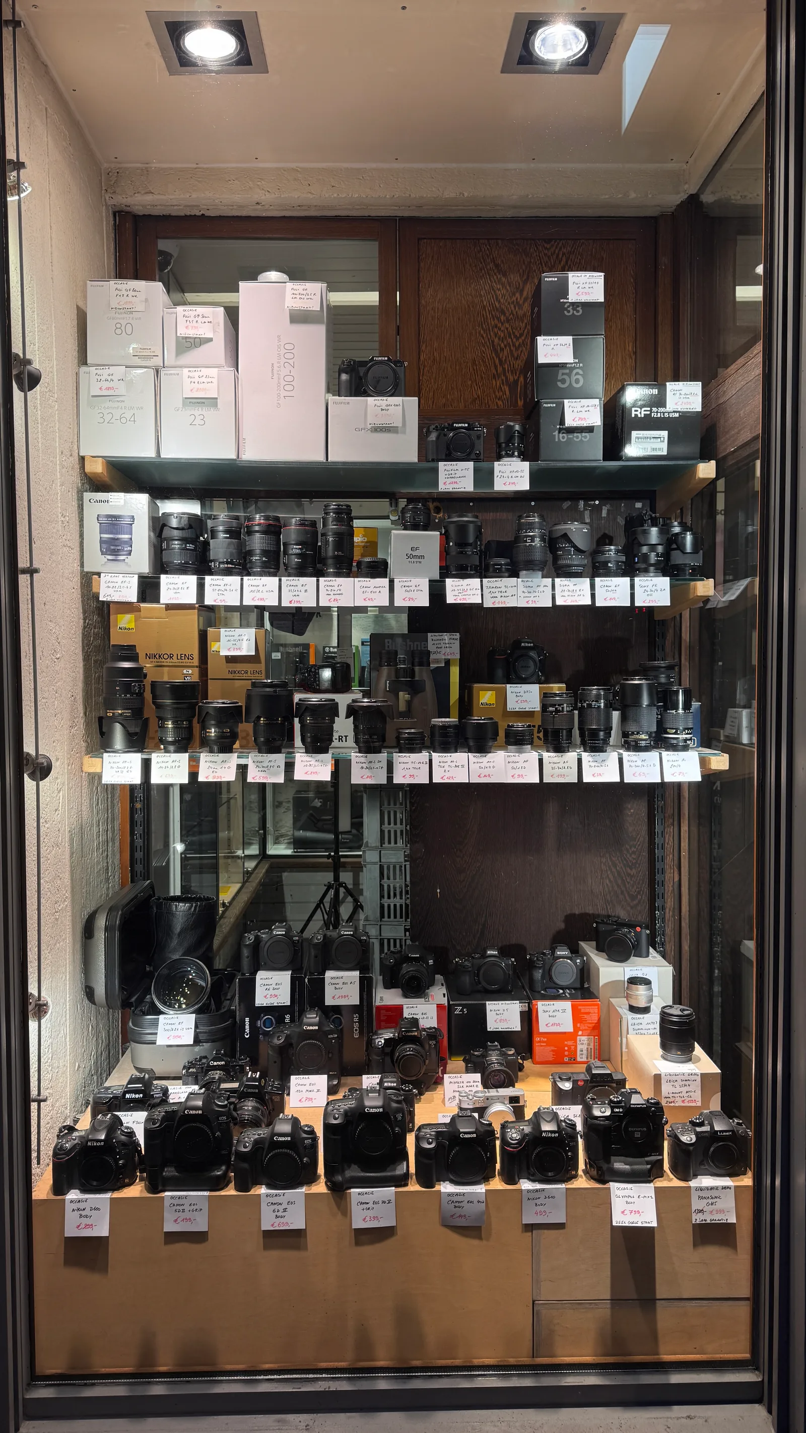 Interior at Grobet Antwerp — travel photo
