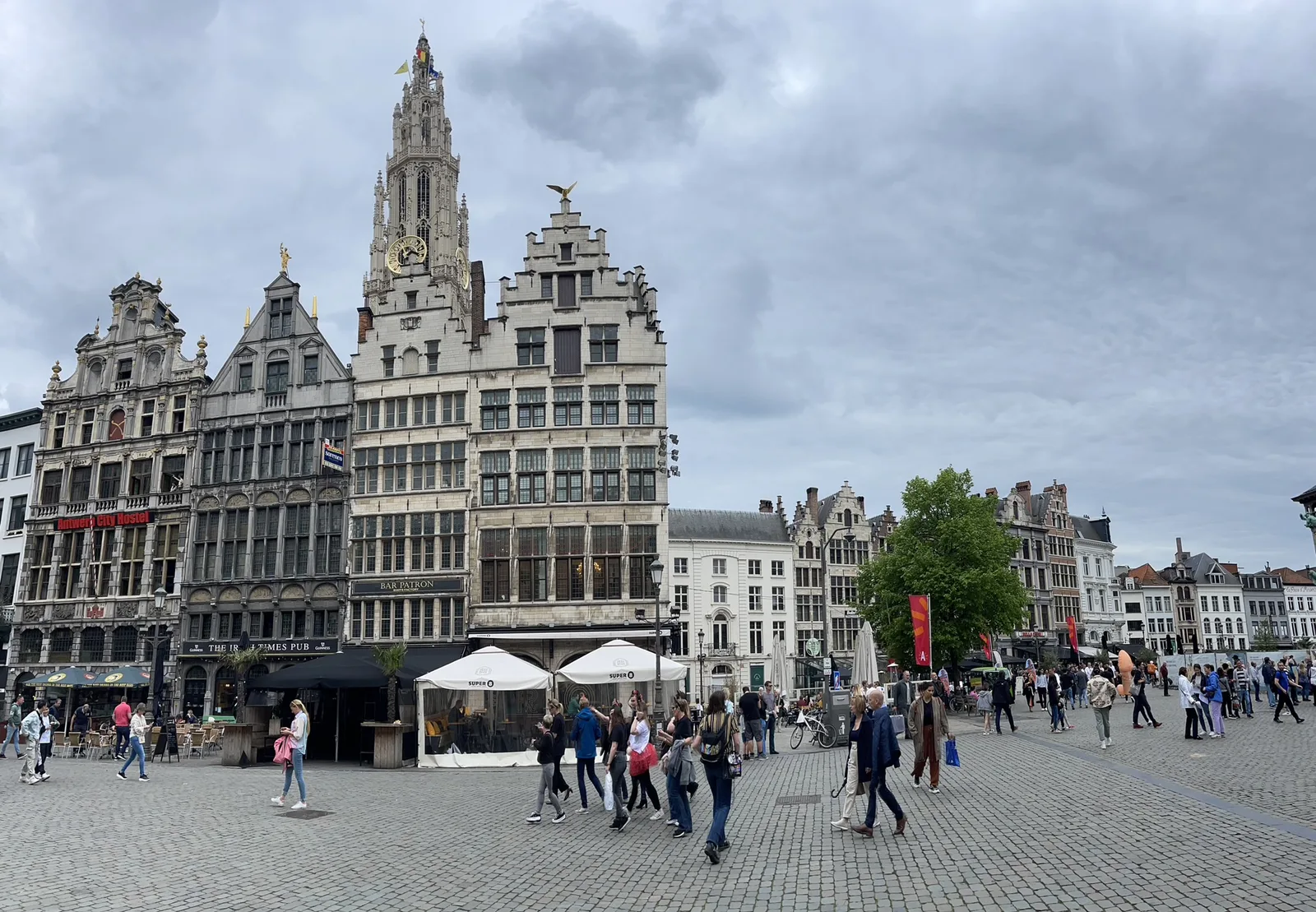 Interior at Grote Markt Antwerp — travel photo