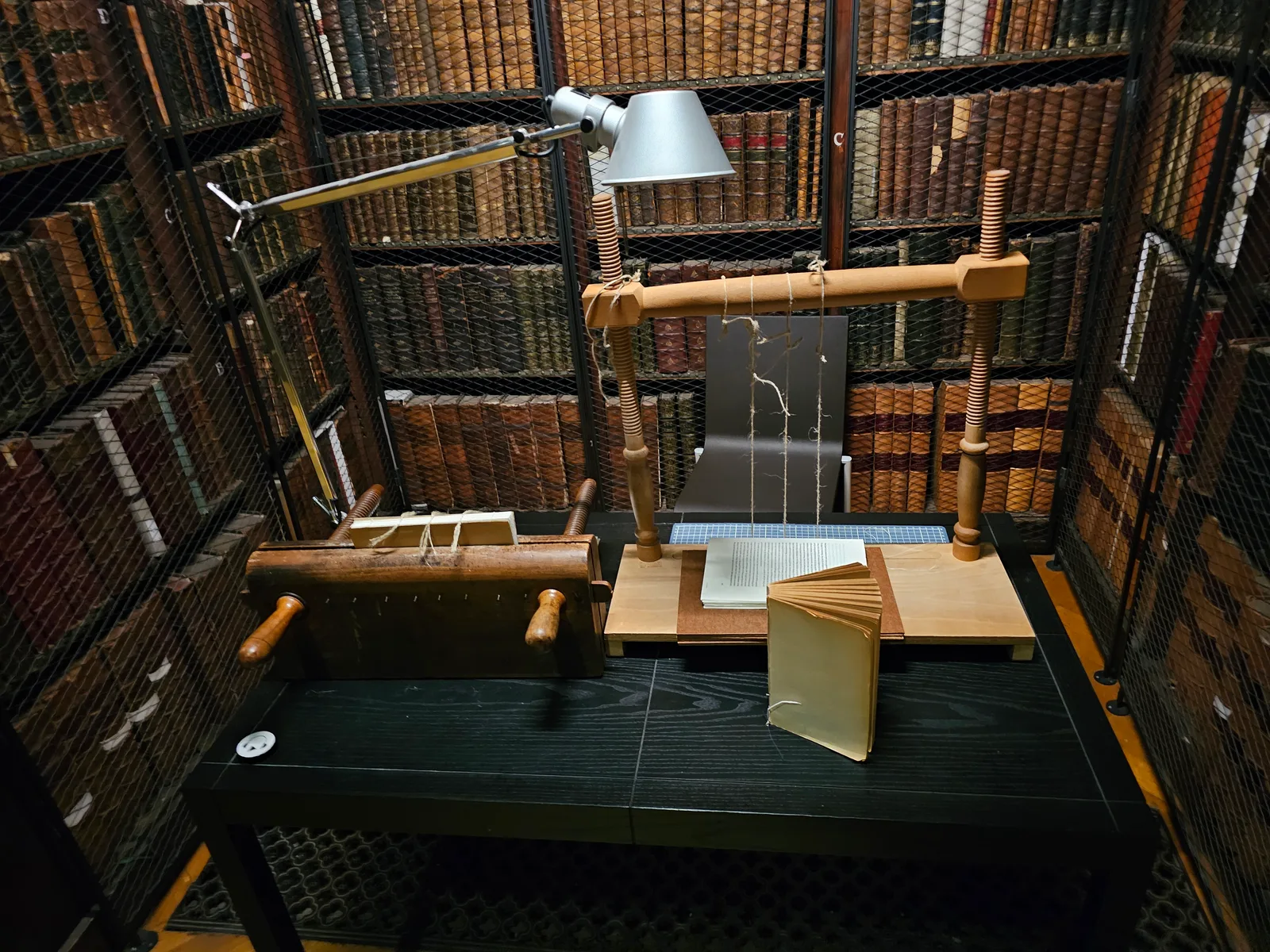 Atmosphere at Heritage Library Hendrik Conscience Antwerp — travel photo