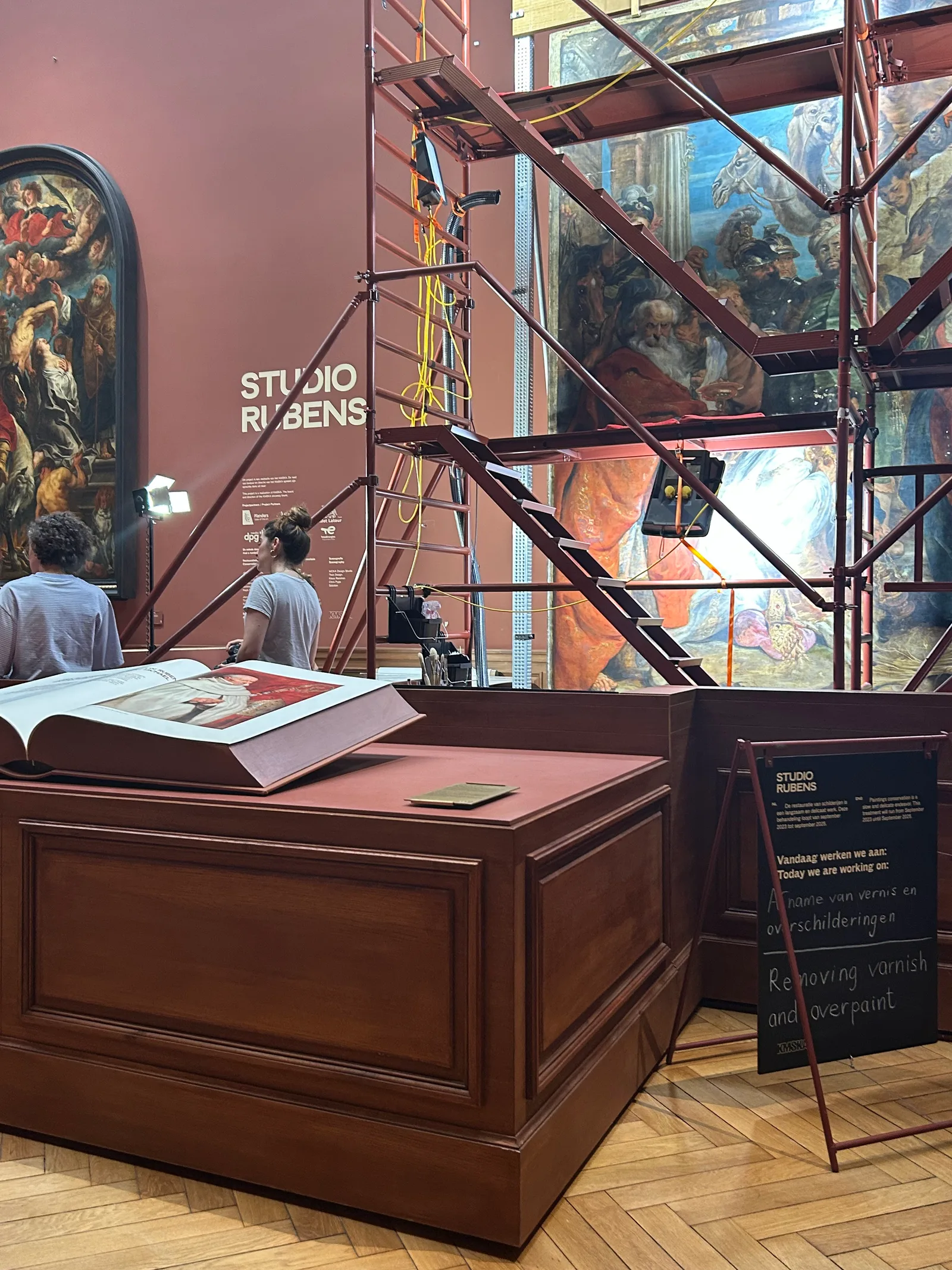 Atmosphere at KMSKA - Royal Museum of Fine Arts Antwerp Antwerp — travel photo