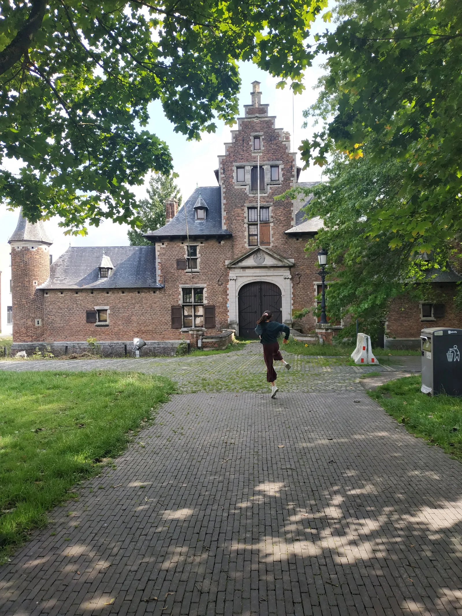 Interior at Koninklijke Kring voor Heemkunde Merksem Antwerp — travel photo