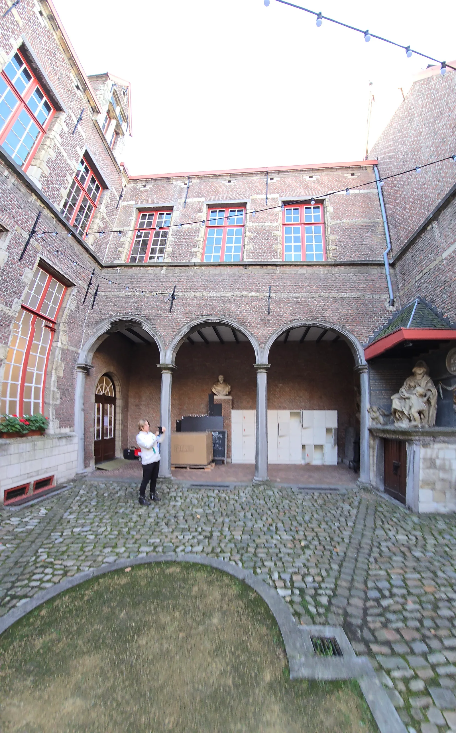 Atmosphere at Maagdenhuis Antwerp — travel photo