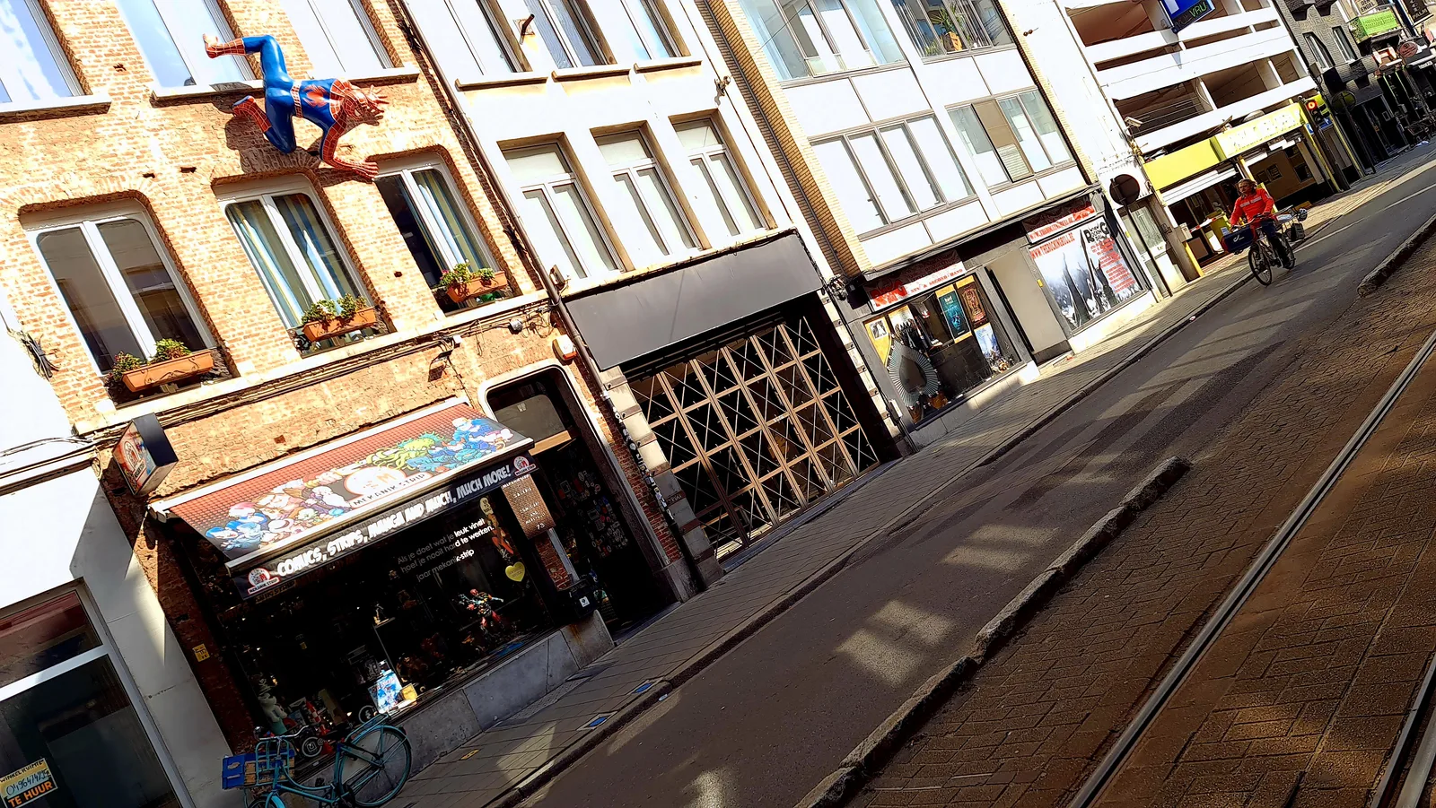 Main view at Mekanik Strip Antwerp — travel photo
